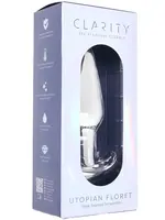 Creative Conceptions Clarity Glass Dildo Utopian Floret
