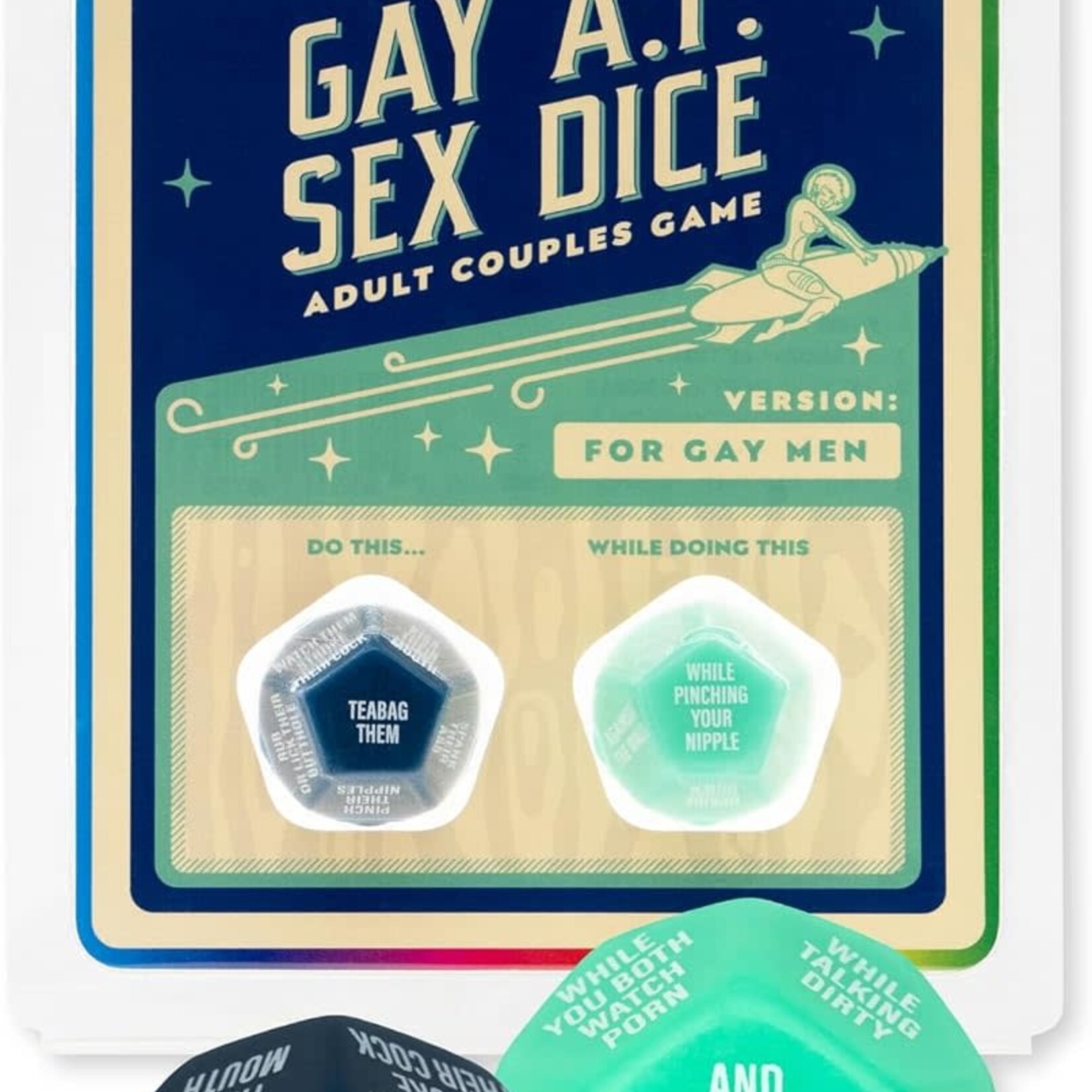 Wood Rocket Gay Af Sex Dice Gay Men