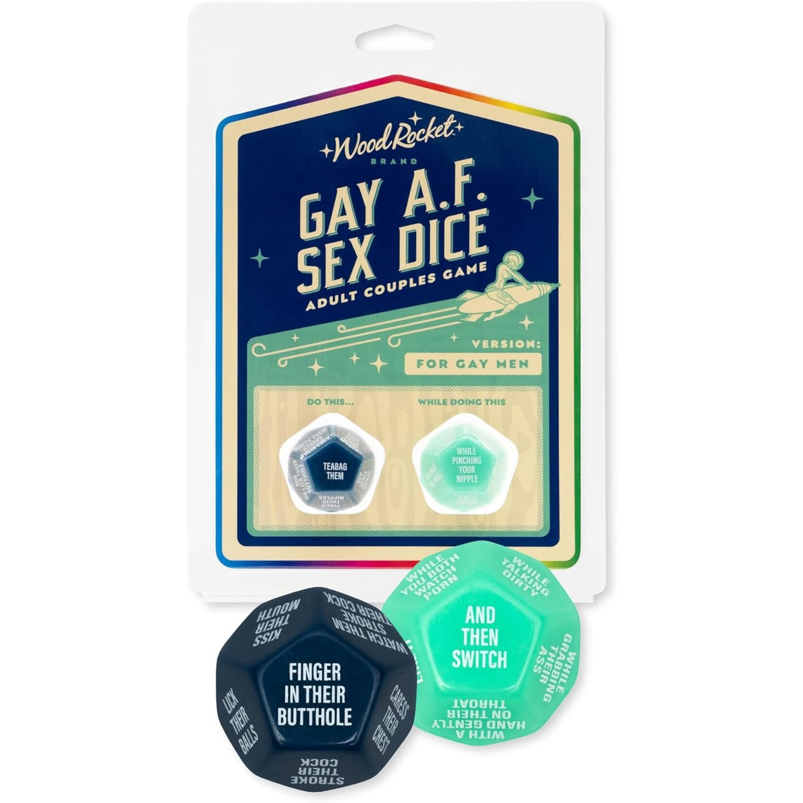 Wood Rocket Gay Af Sex Dice Gay Men