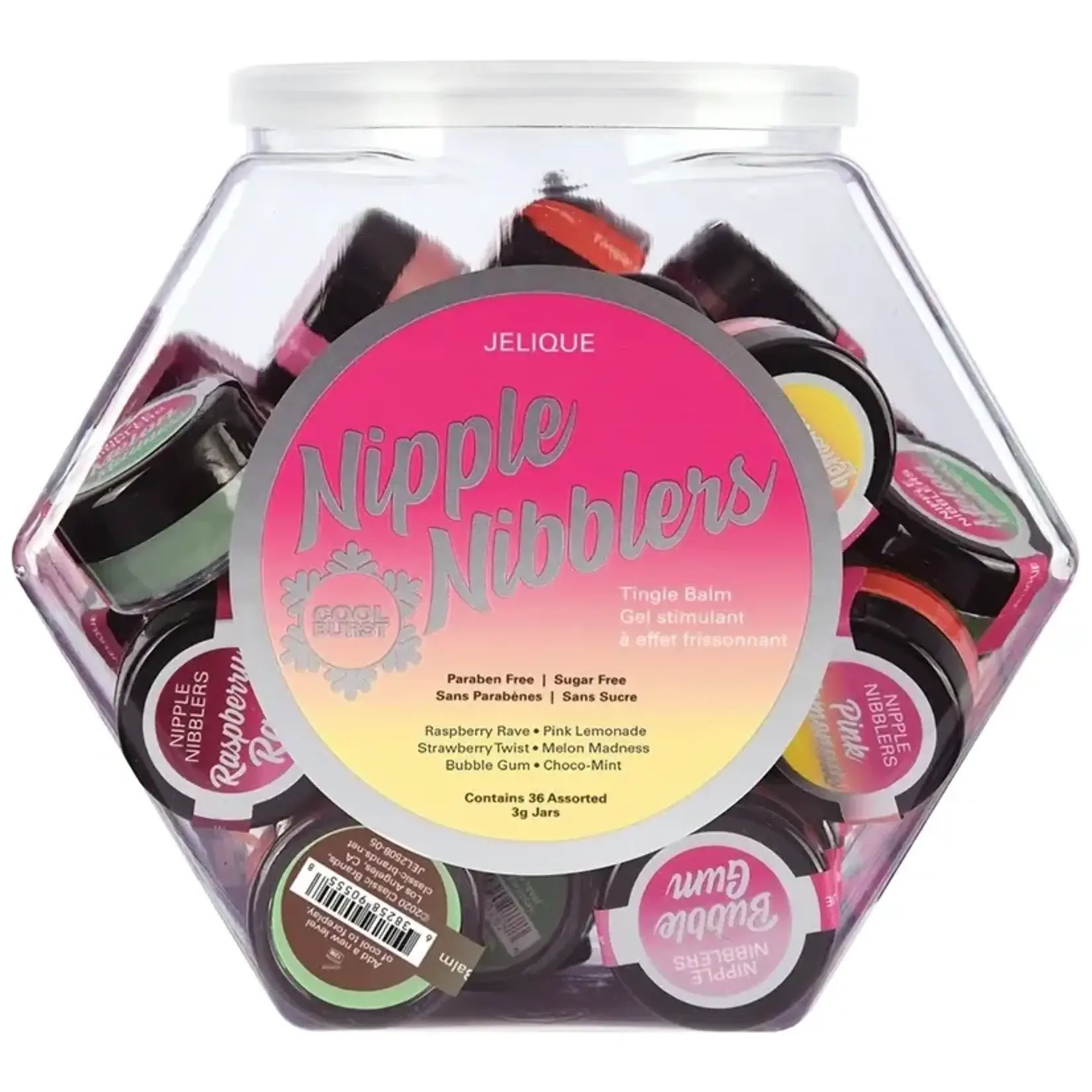 Jelique Products Nipple Nibblers Tingle Balm - Assorted Flavors - 3 Grams