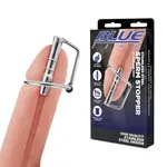 Blue Line Men Stainless Steel Sperm Stopper With Glans Ring