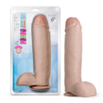 Blush Novelties Au Naturel - Huge - 10 Inch Dildo - Vanilla