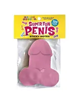 Little Genie Super Fun Penis Sticky Notes - 100 Notes Per Pad