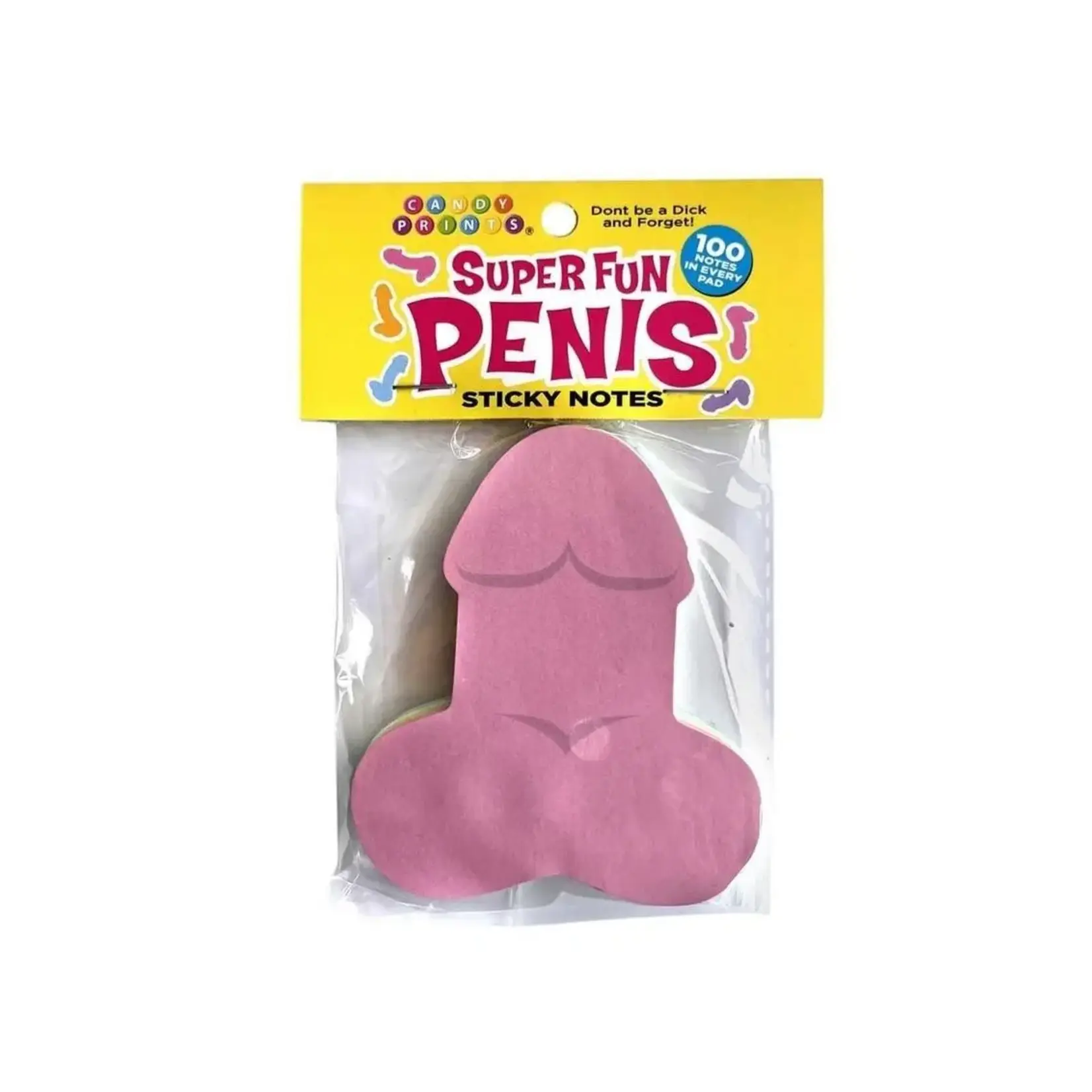 Little Genie Super Fun Penis Sticky Notes - 100 Notes Per Pad