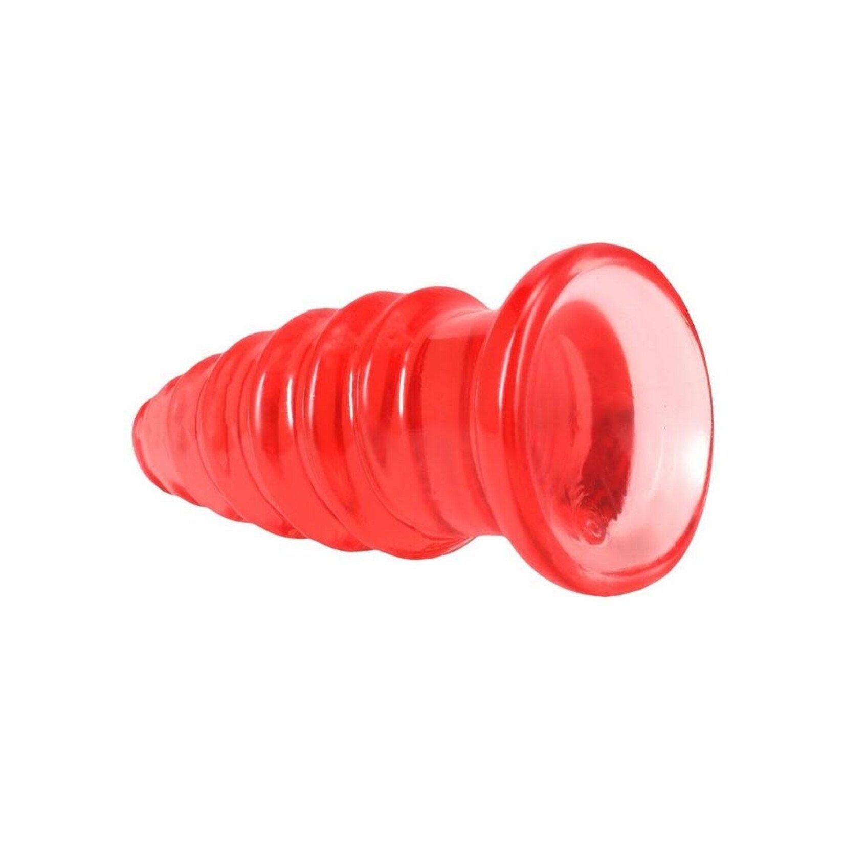 Doc Johnson Crystal Jellies Anal Twist 7In - Pink