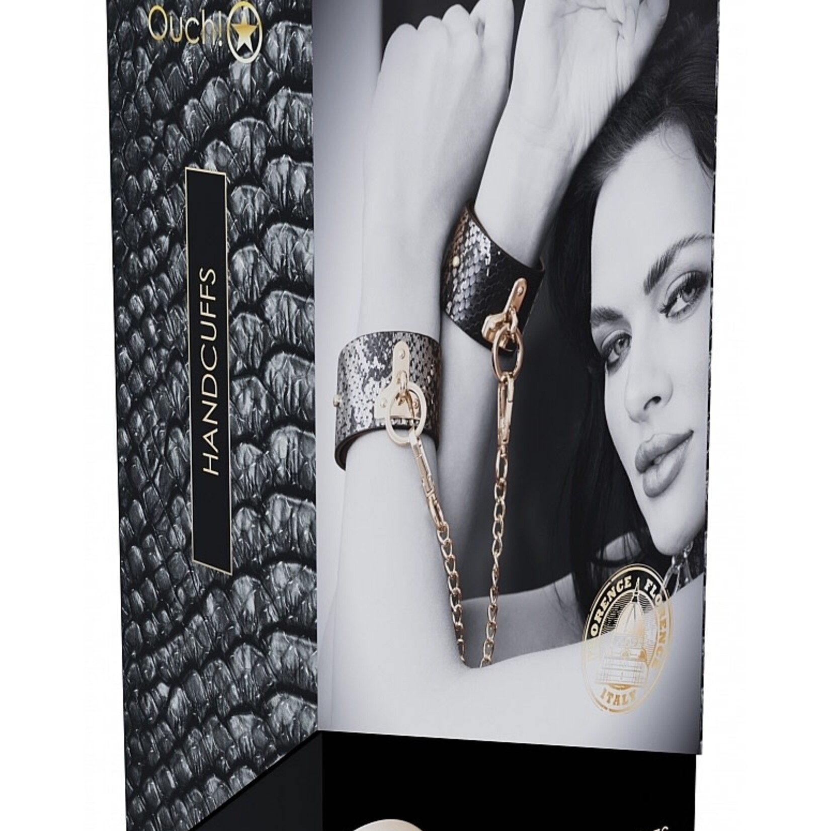 Shots Ouch! Ouch! Florence Collection Handcuffs - Black