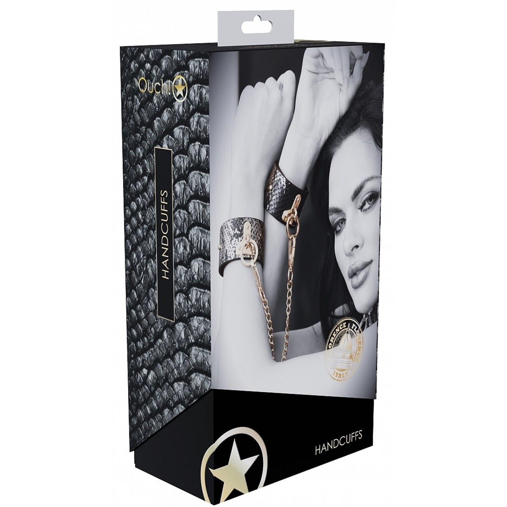 Shots Ouch! Ouch! Florence Collection Handcuffs - Black