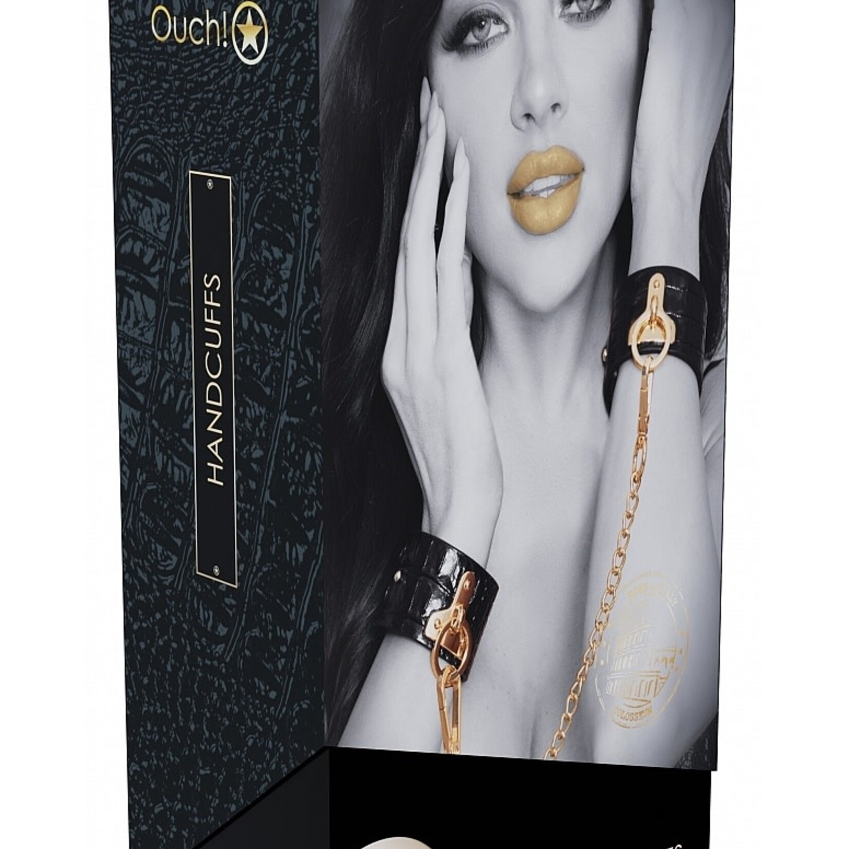 Shots Ouch! Ouch! Rome Collection Handcuffs - Black