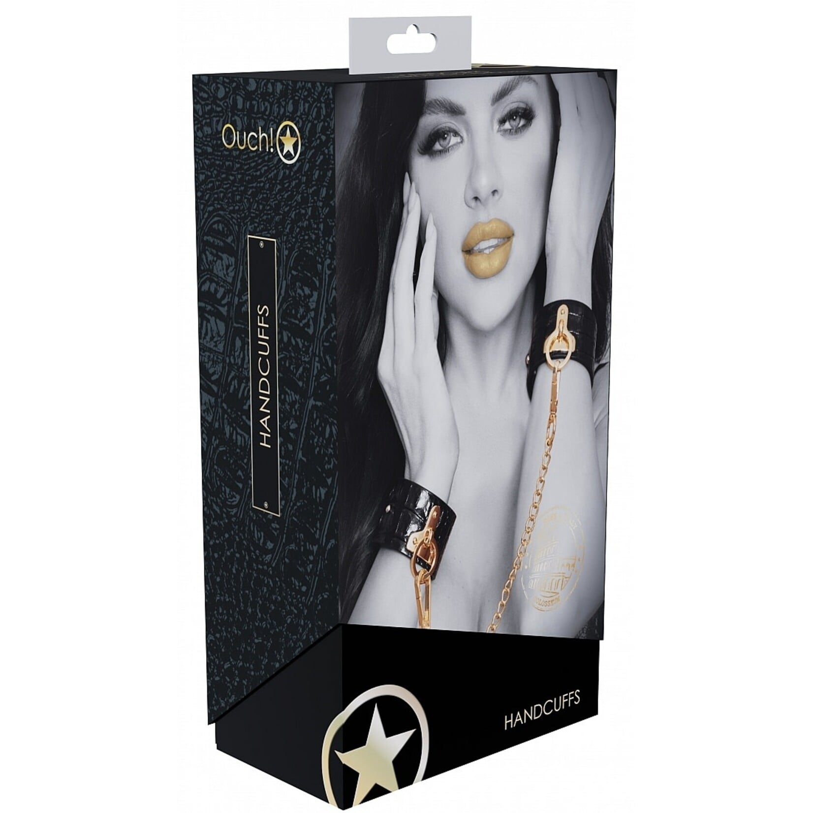 Shots Ouch! Ouch! Rome Collection Handcuffs - Black