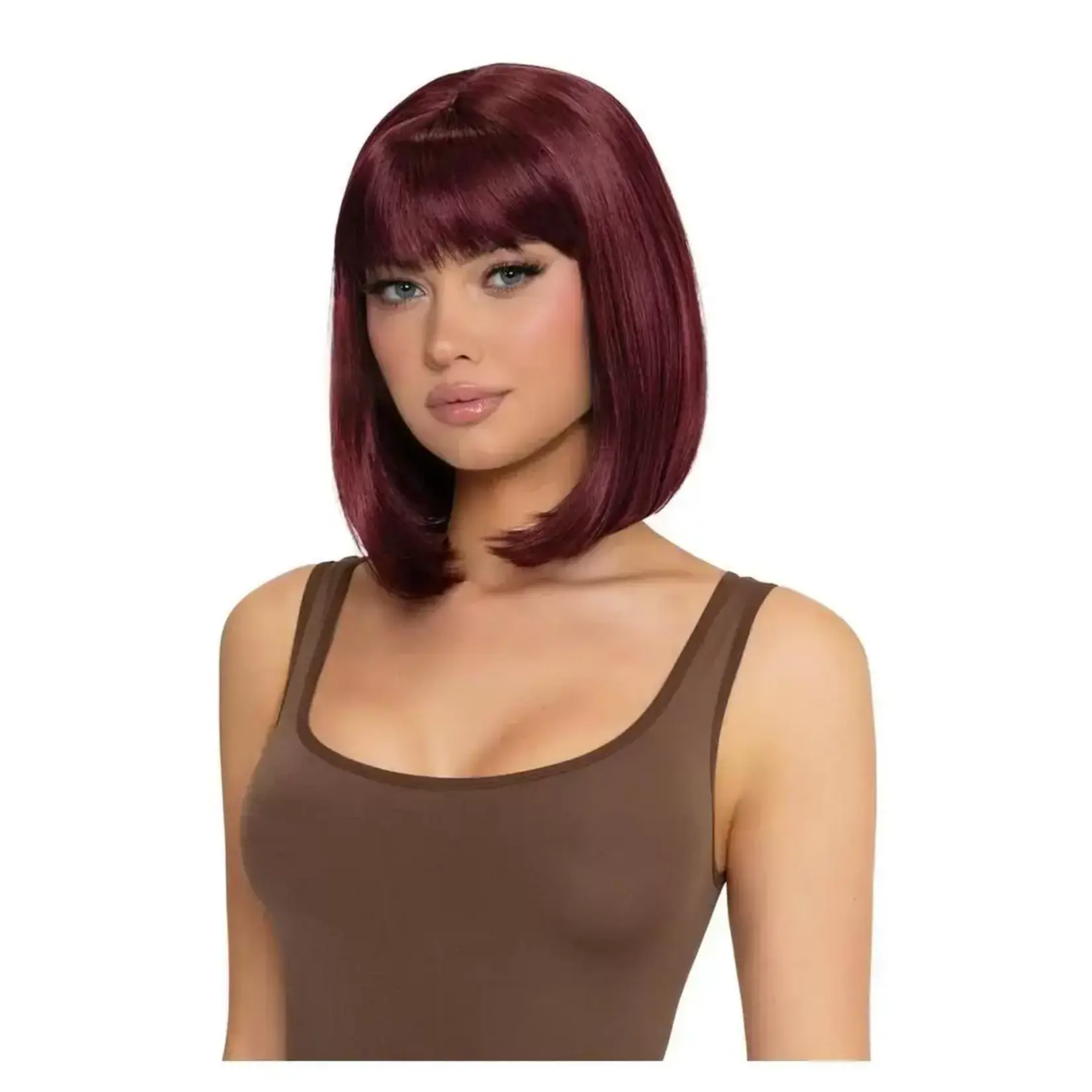 Leg Avenue Leg Avenue Angled Bob Wig - Burgundy