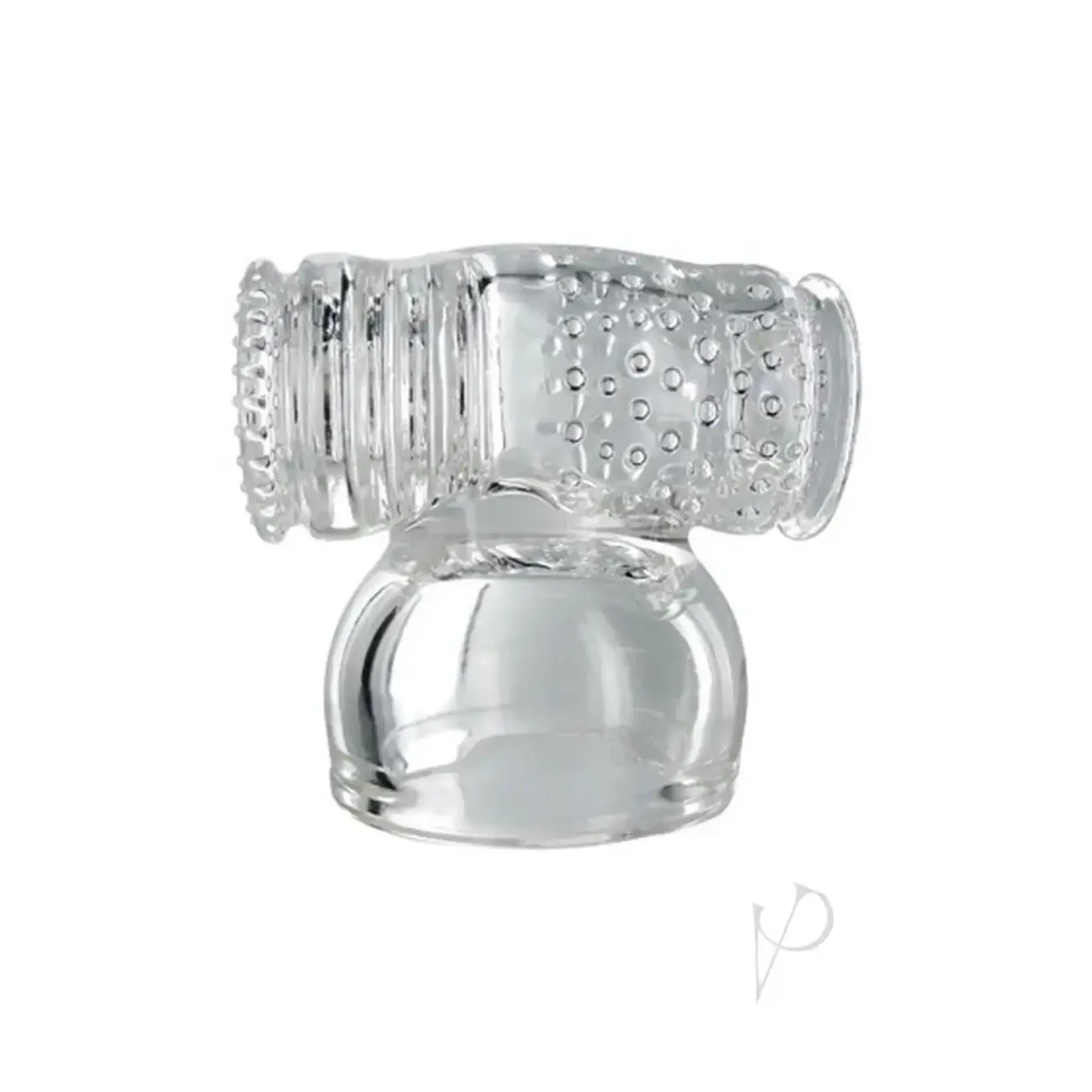 XR Brands Wand Essentials Hummmingbird Masturbator Attachment - Clear
