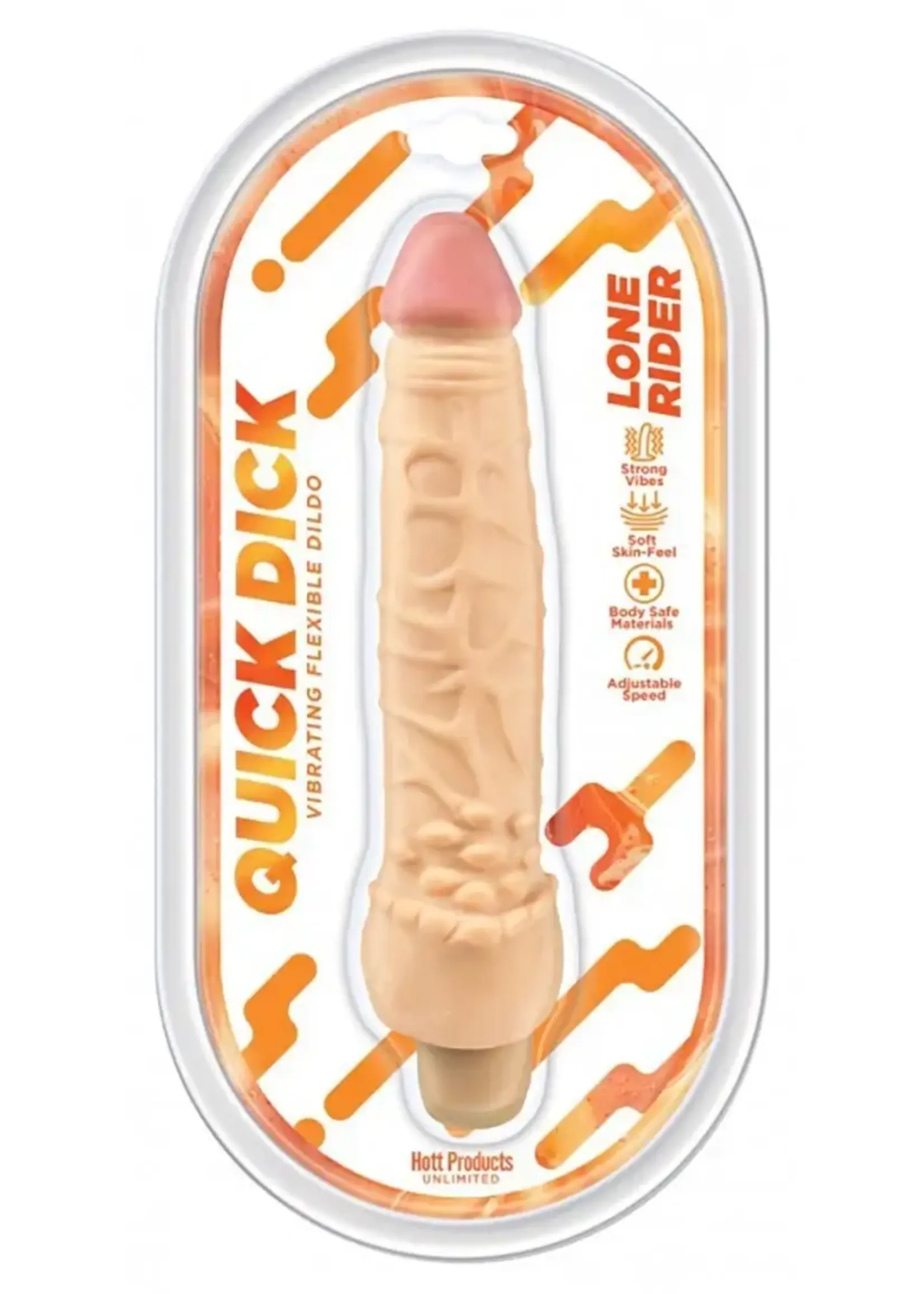 HOTT PRODUCTS Quick Dick Realistick Dildo