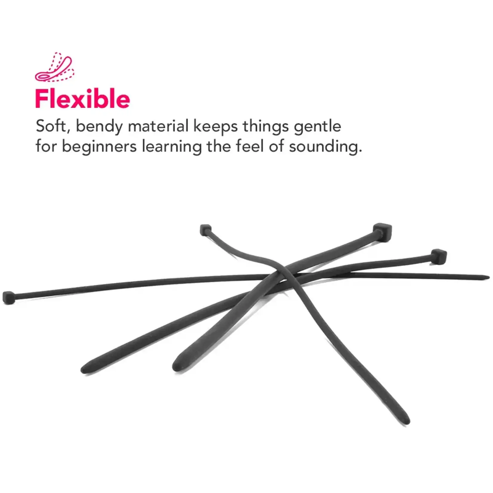 Ouch Shots Ouch Urethral Sounding Dilator Set - Black