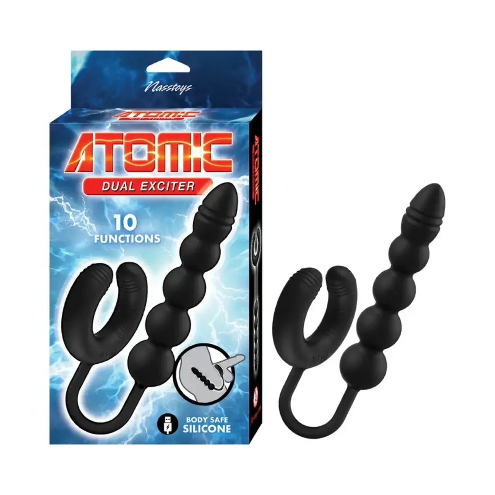 NassToys Atomic Dual Exciter Black