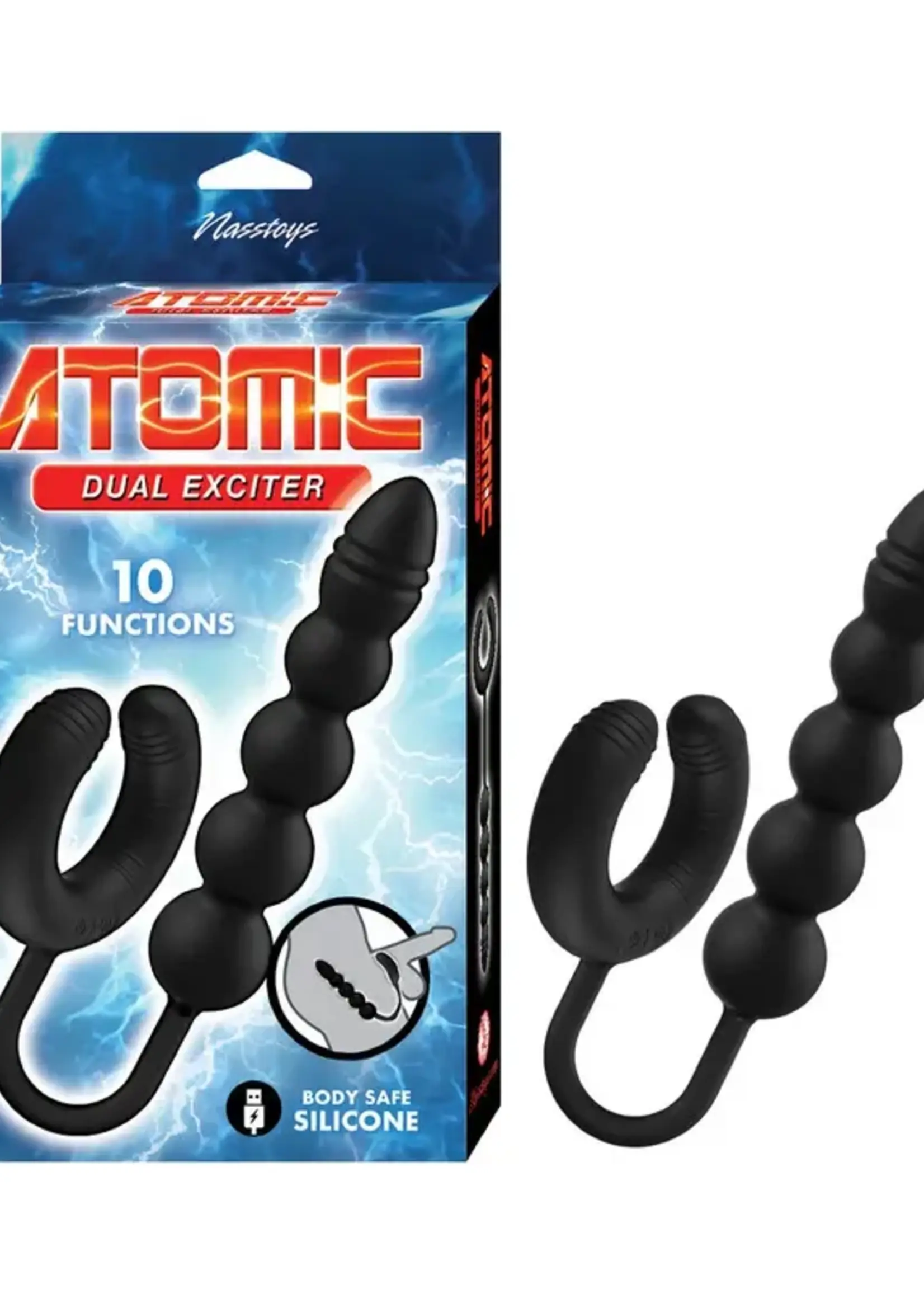 NassToys Atomic Dual Exciter Black