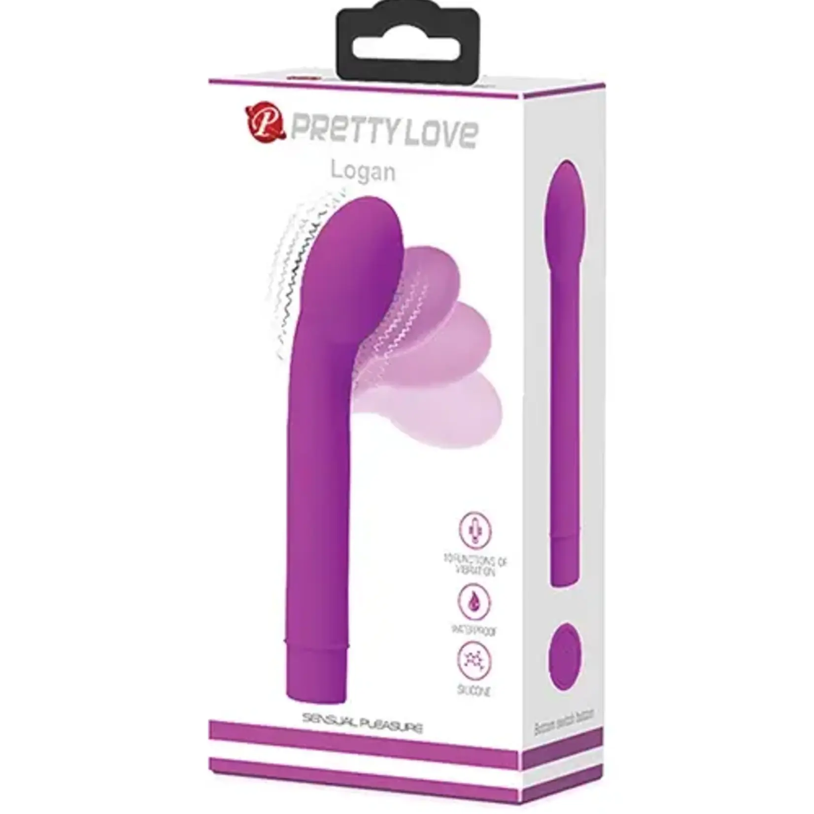 Pretty Love Pretty Love Logan Bendable G-Spot Vibrator - Fuchsia