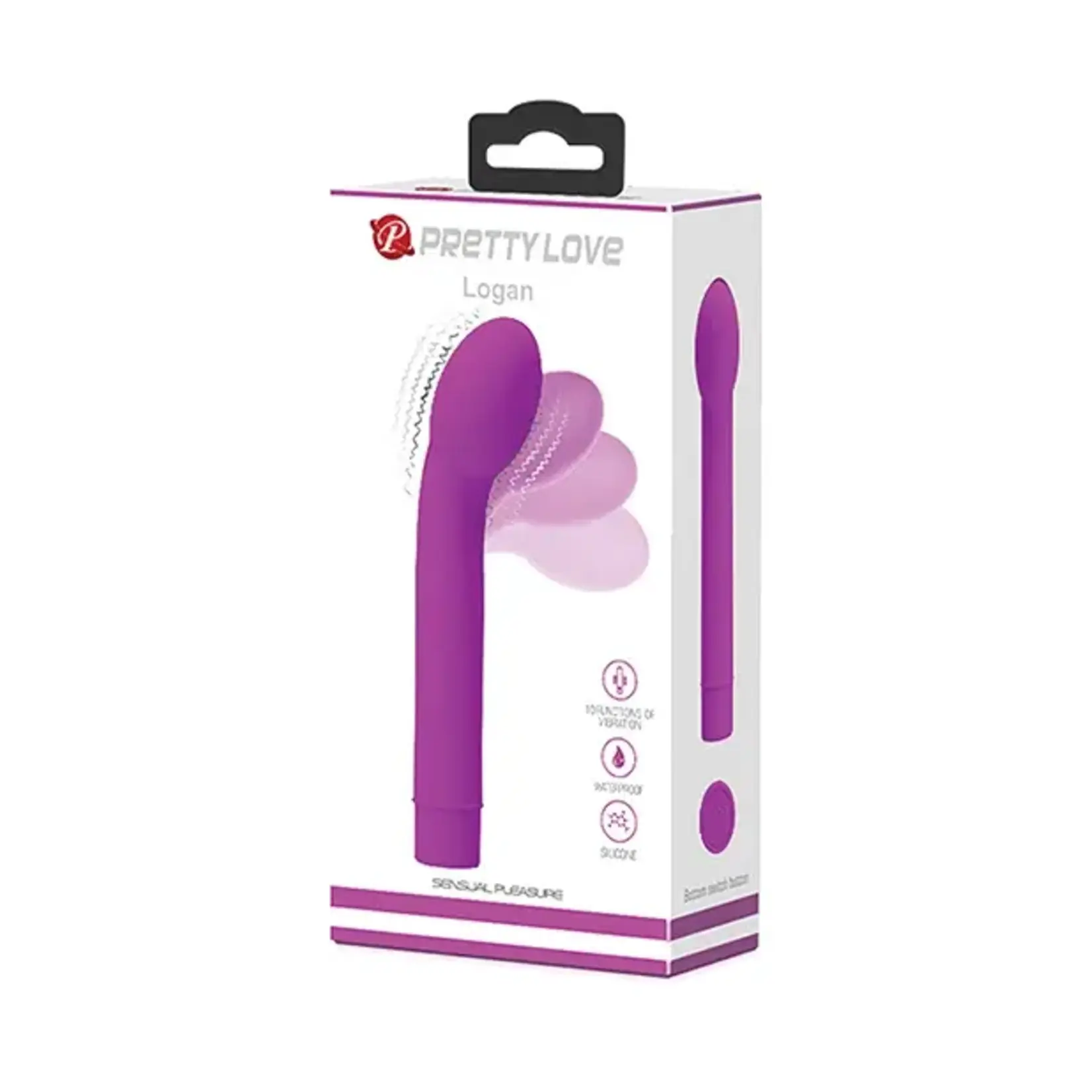 Pretty Love Pretty Love Logan Bendable G-Spot Vibrator - Fuchsia