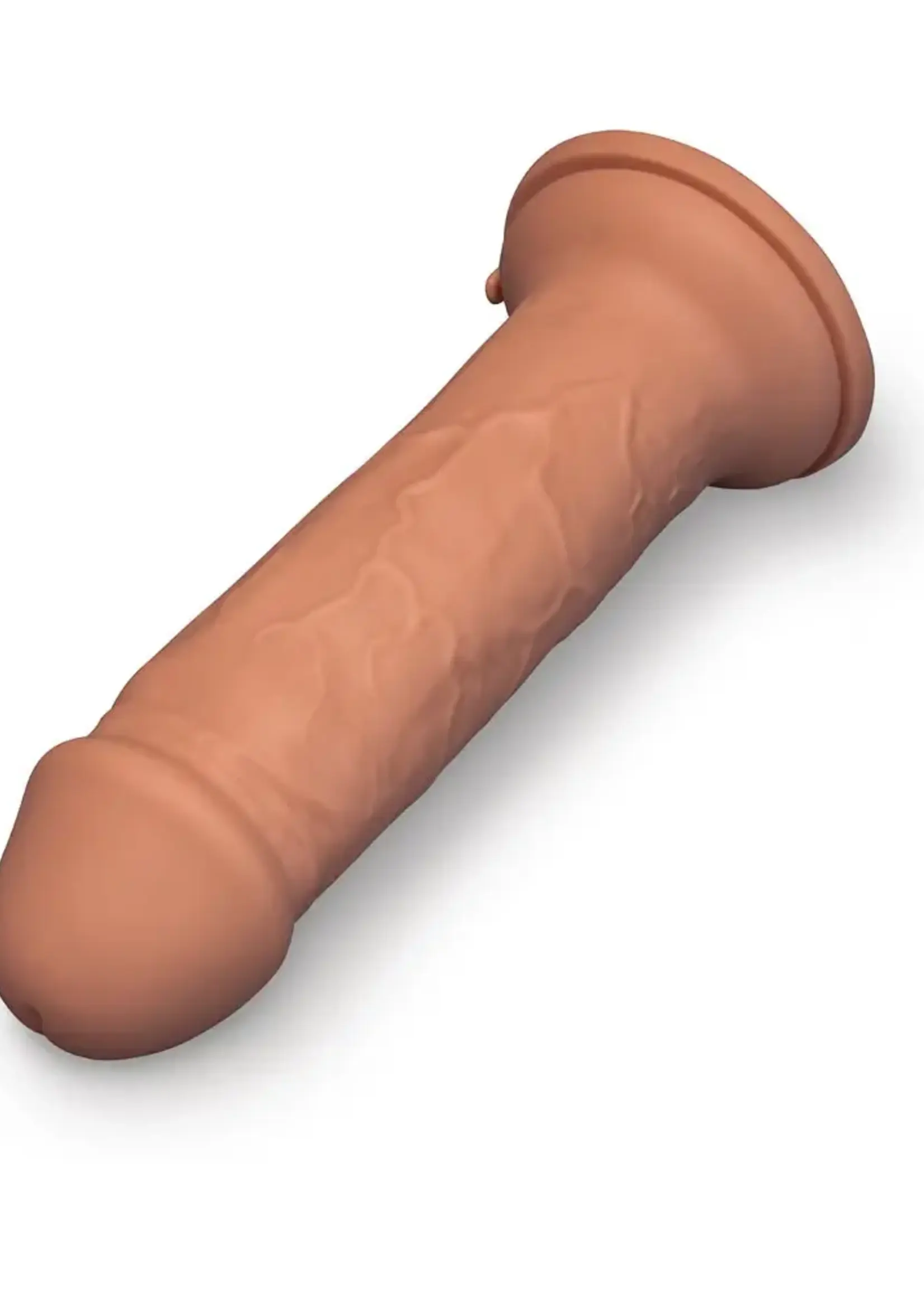 B-Vibe B-Vibe Girth Max Girth Dildo with Suction Cup 12in - Caramel