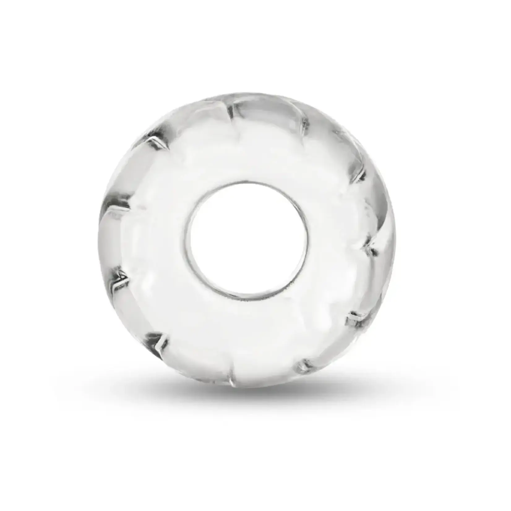 B-Vibe B-Vibe Stretch Tech Barrel Ultra Stretchy Cock Ring - Clear
