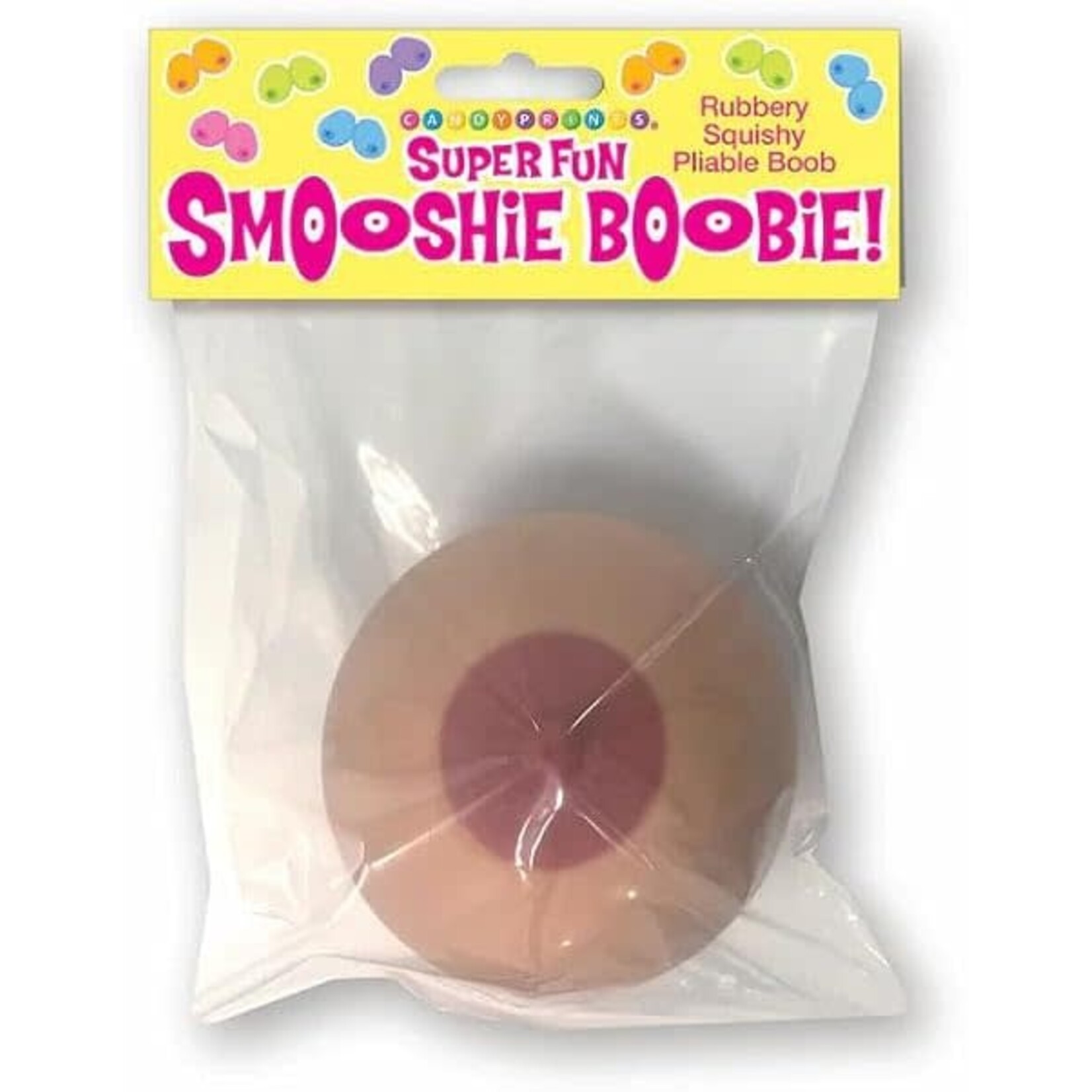 Little Genie Super Fun Smooshie Boobie Squishy Mallow Boob - Vanilla
