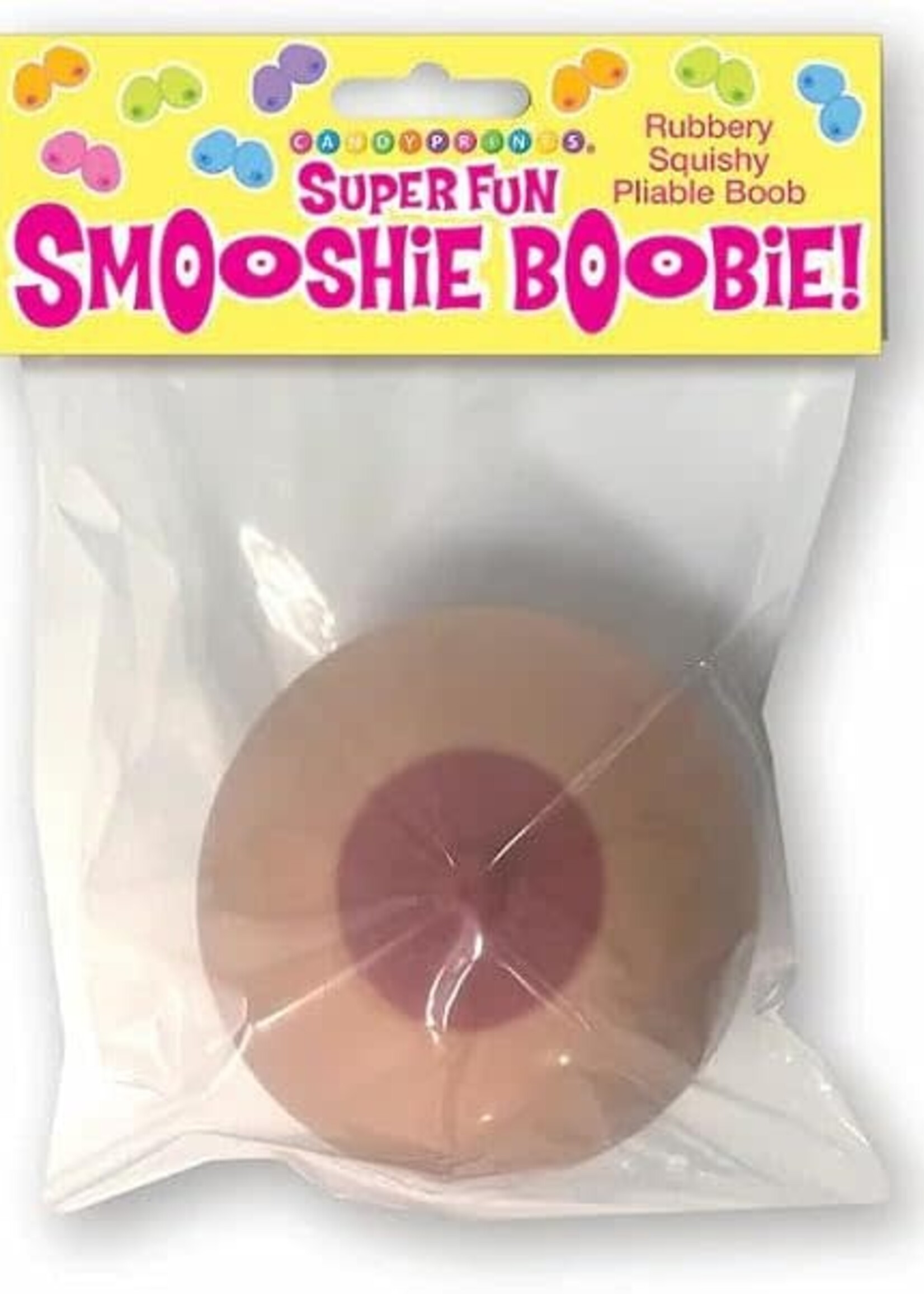 Little Genie Super Fun Smooshie Boobie Squishy Mallow Boob - Vanilla