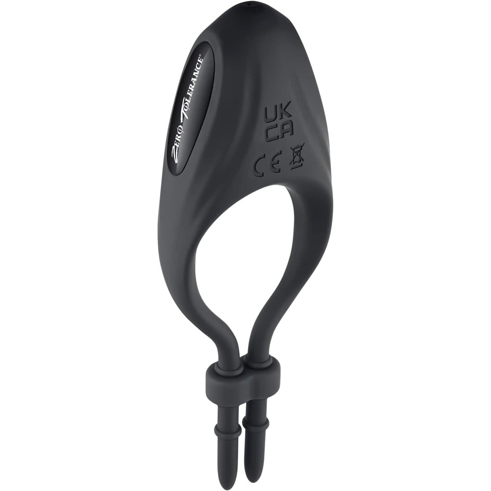 Zero Tolerance Zero Tolerance Perfect Fit Rechargeable Silicone Vibrating Adjustable Cock Tie - Black