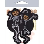 Pastease Pastease Halloween Dancing Skeletons - Black O/S