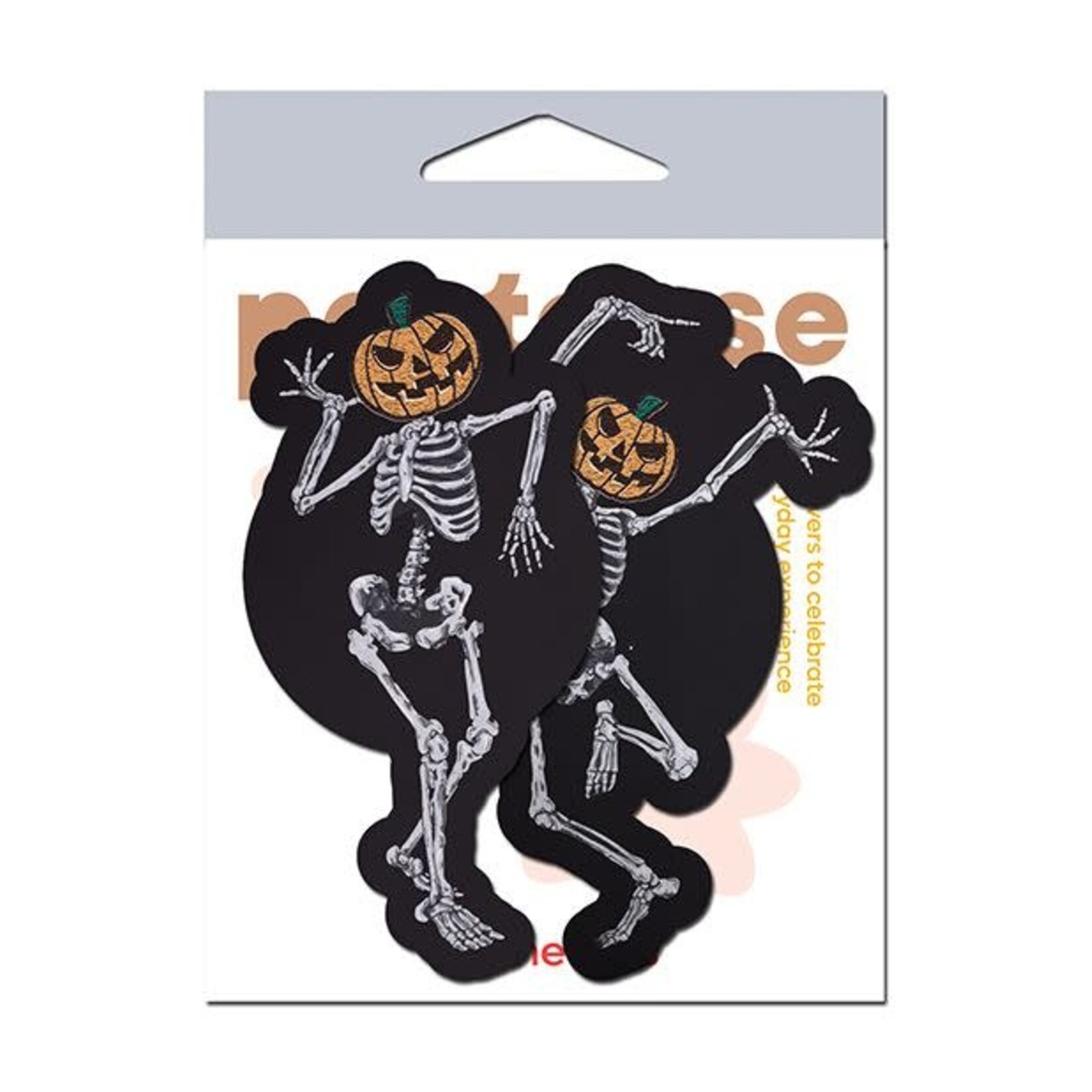 Pastease Pastease Halloween Dancing Skeletons - Black O/S