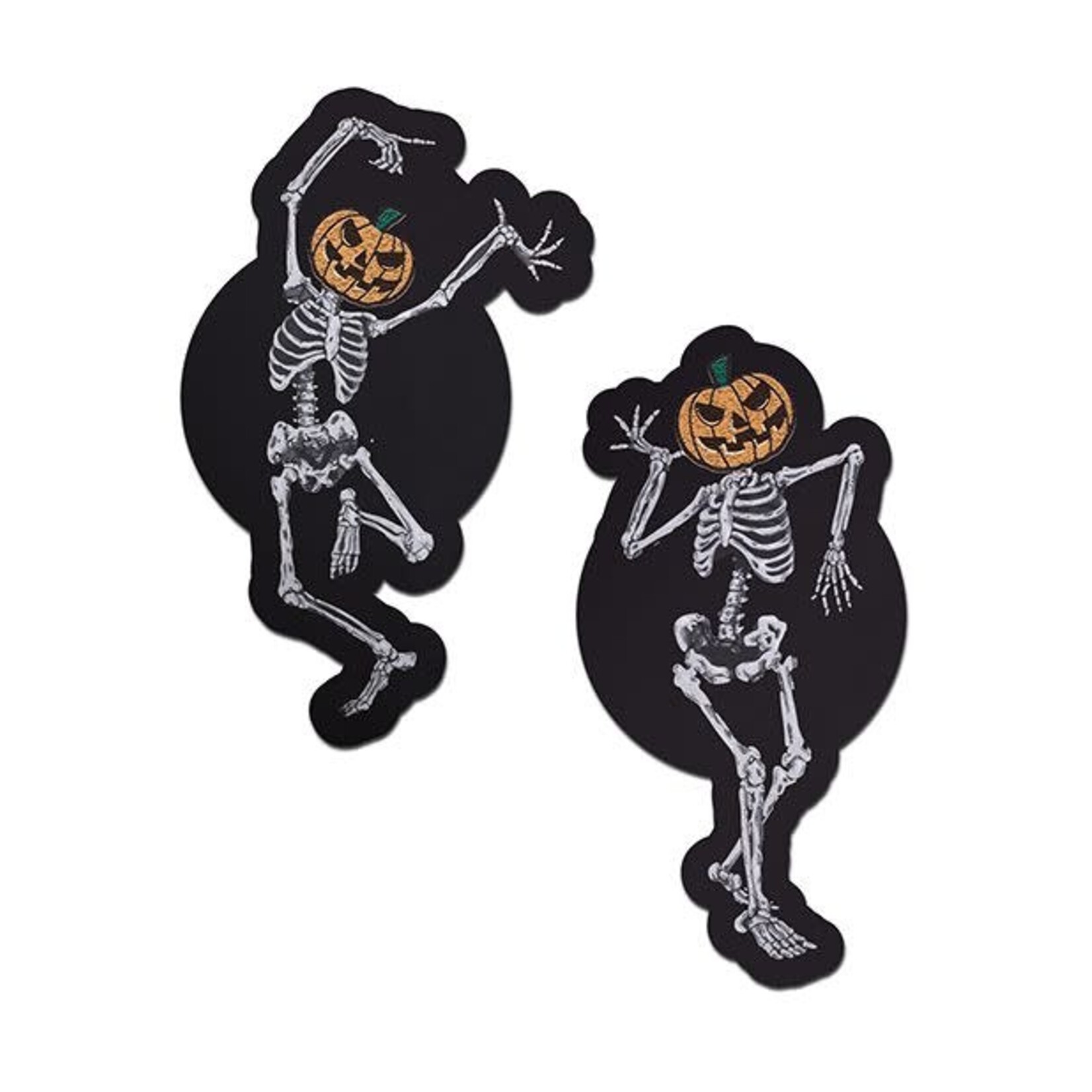 Pastease Pastease Halloween Dancing Skeletons - Black O/S