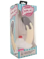 Simply Sweet Chocolate Dipped Banana Split Premium Silicone Dildo
