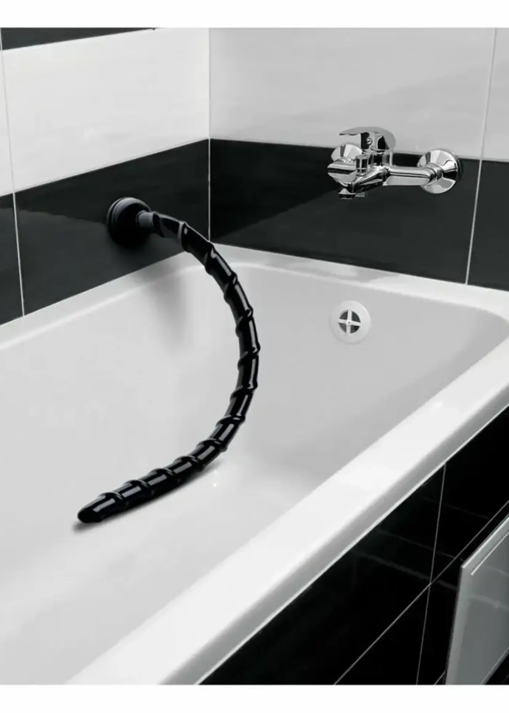 XR Brands Hosed Hosed 18 Inch Swirl Thin Anal Snake