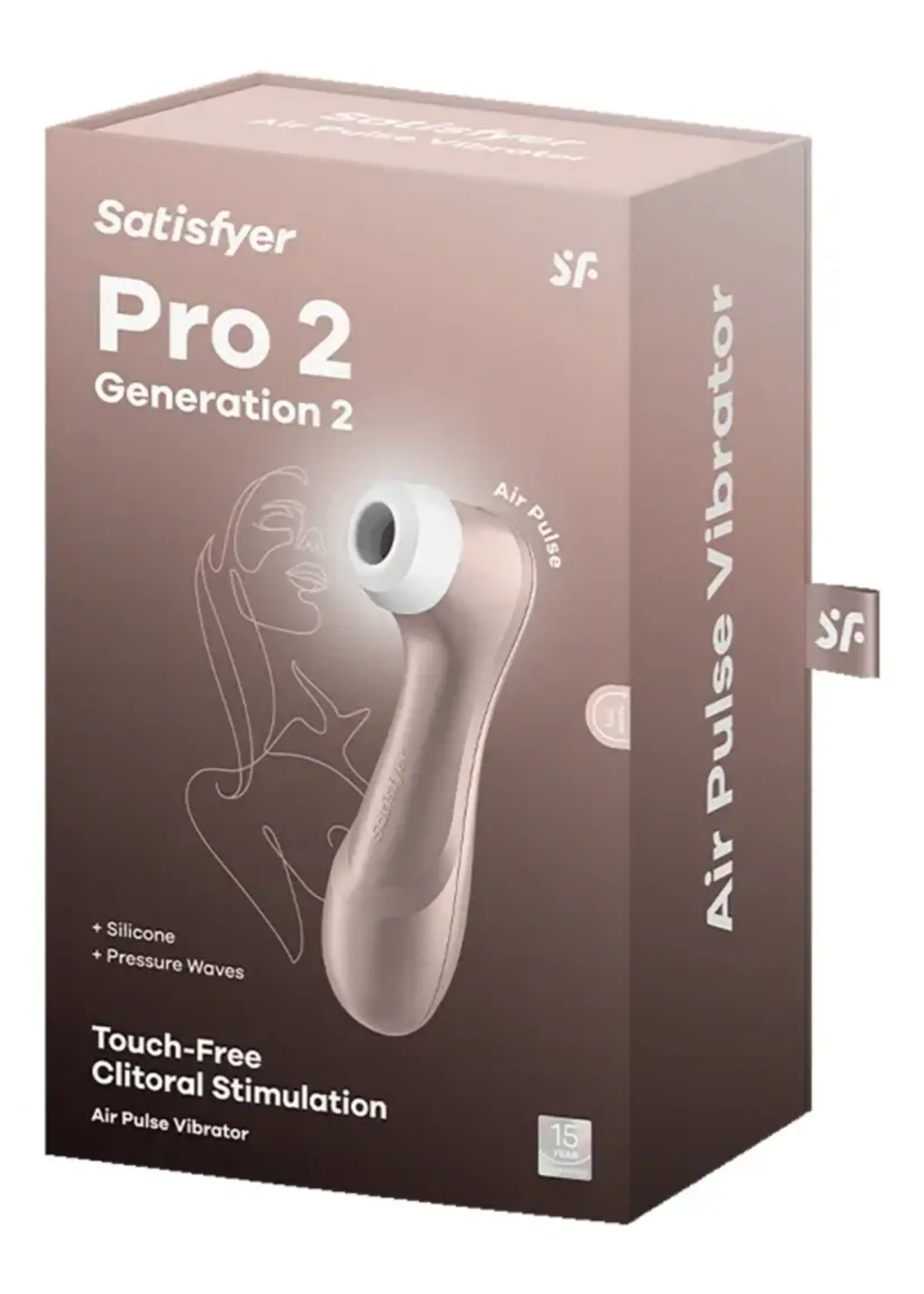 Satisfyer Satisfyer Pro 2 - Air Pulse Stimulator - Violet