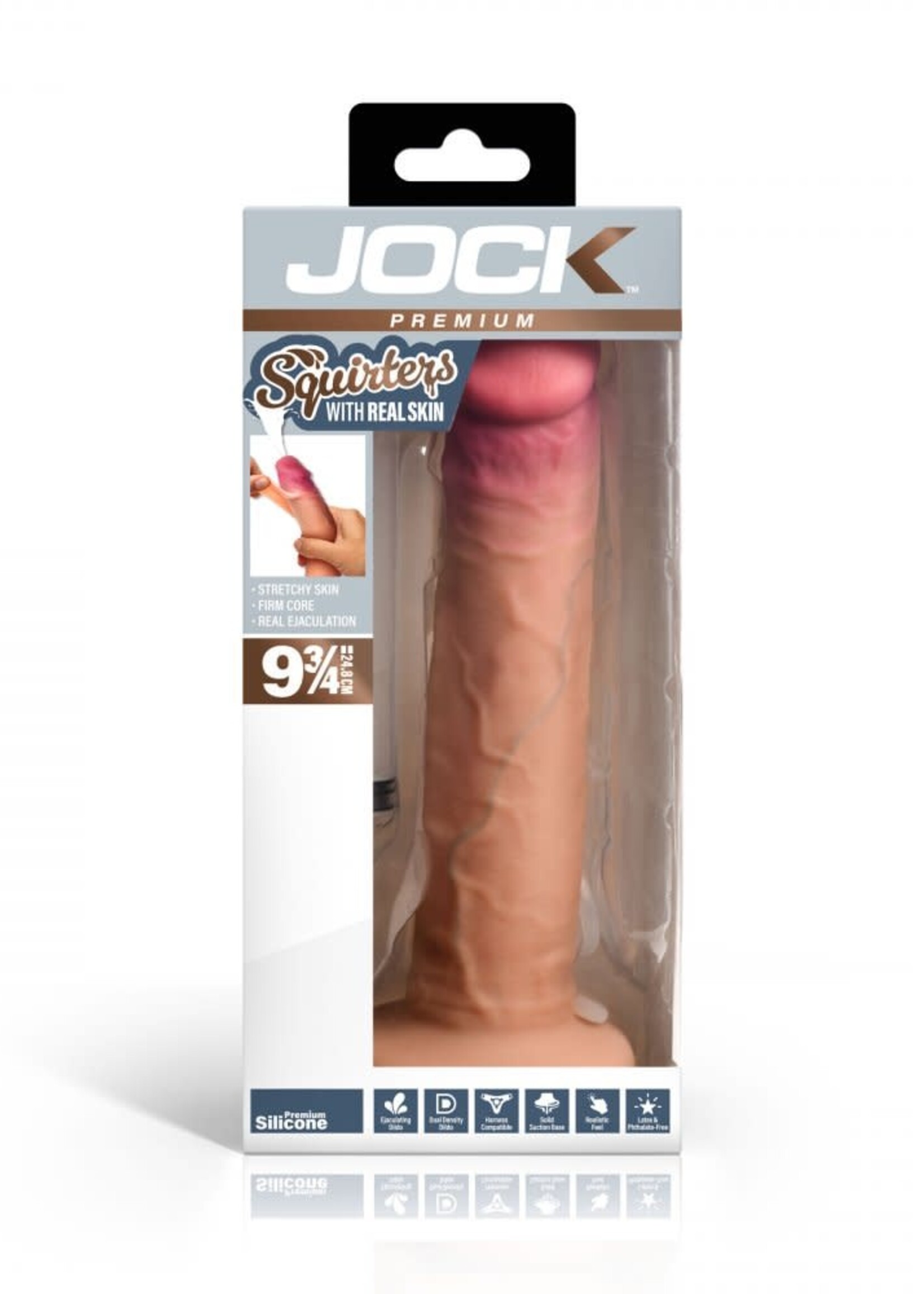 Curve Toys 9.75" Ejaculating Silicone Dildo