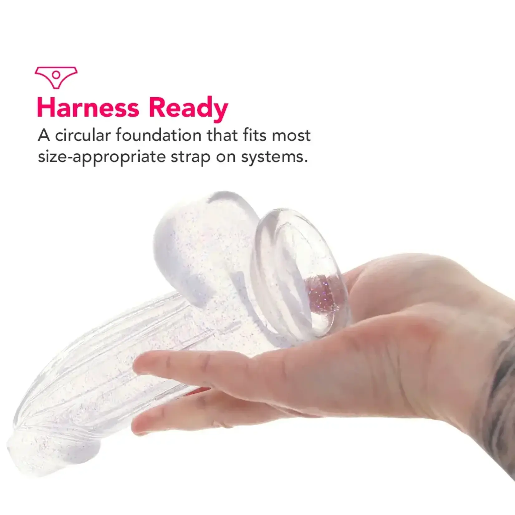 Blush Novelties Naturally Yours - Bling - Sparkling Clear