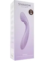 Svakom Svakom Margot Warming Rechargeable Silicone Dual Motor G-Spot Vibrator - Lavender