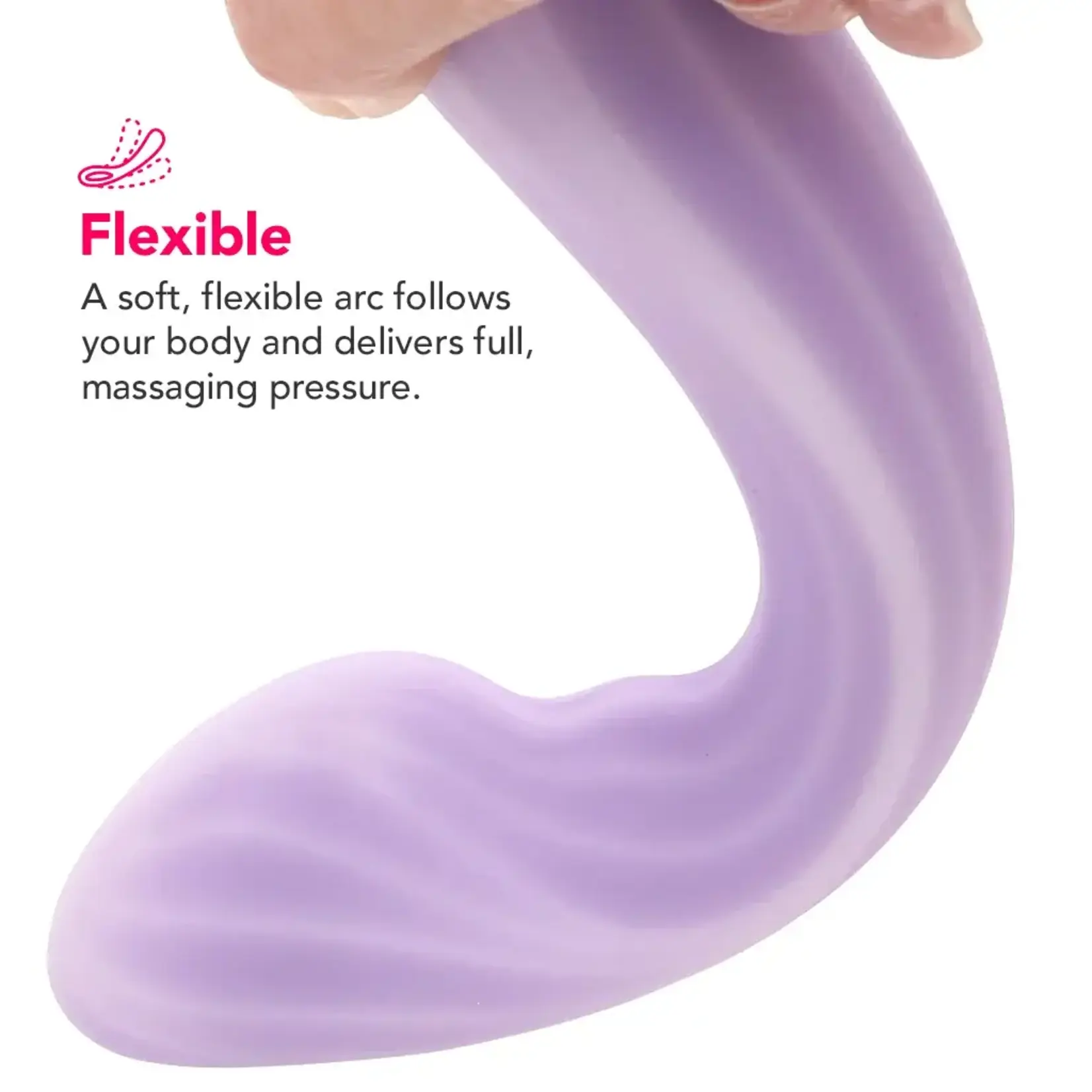 Svakom Svakom Margot Warming Rechargeable Silicone Dual Motor G-Spot Vibrator - Lavender