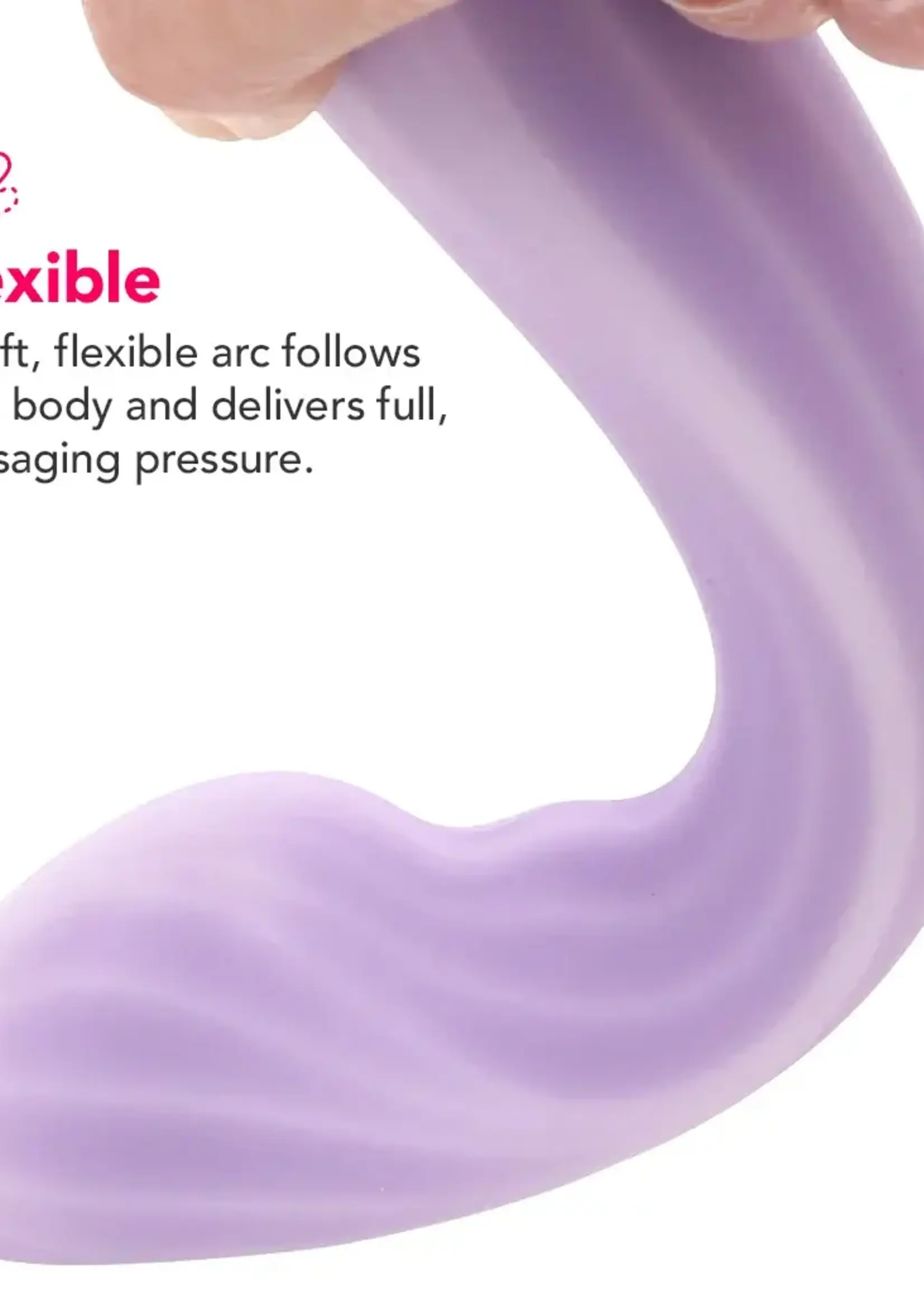 Svakom Svakom Margot Warming Rechargeable Silicone Dual Motor G-Spot Vibrator - Lavender