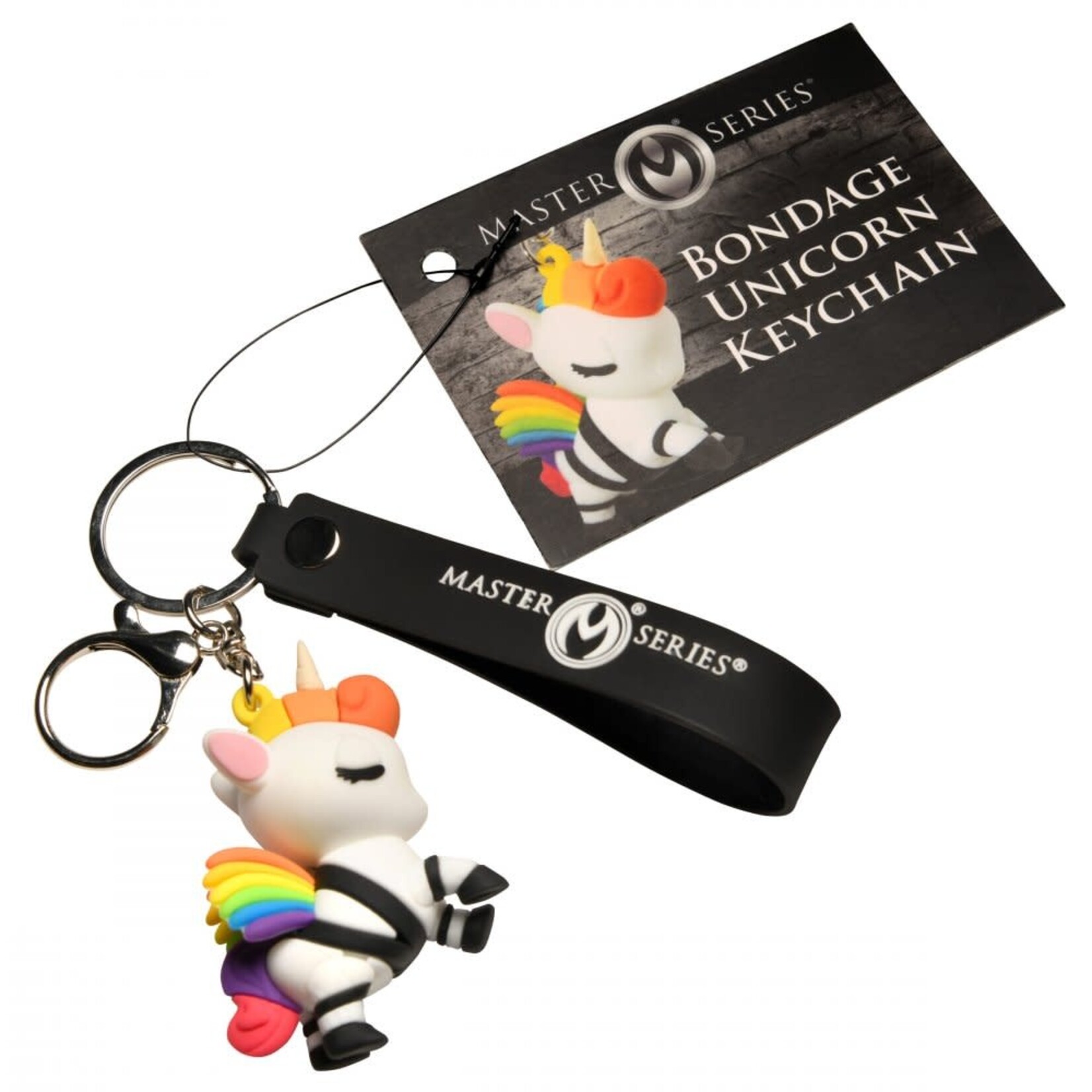 XR Brands Master Series Bondage Unicorn Keychain