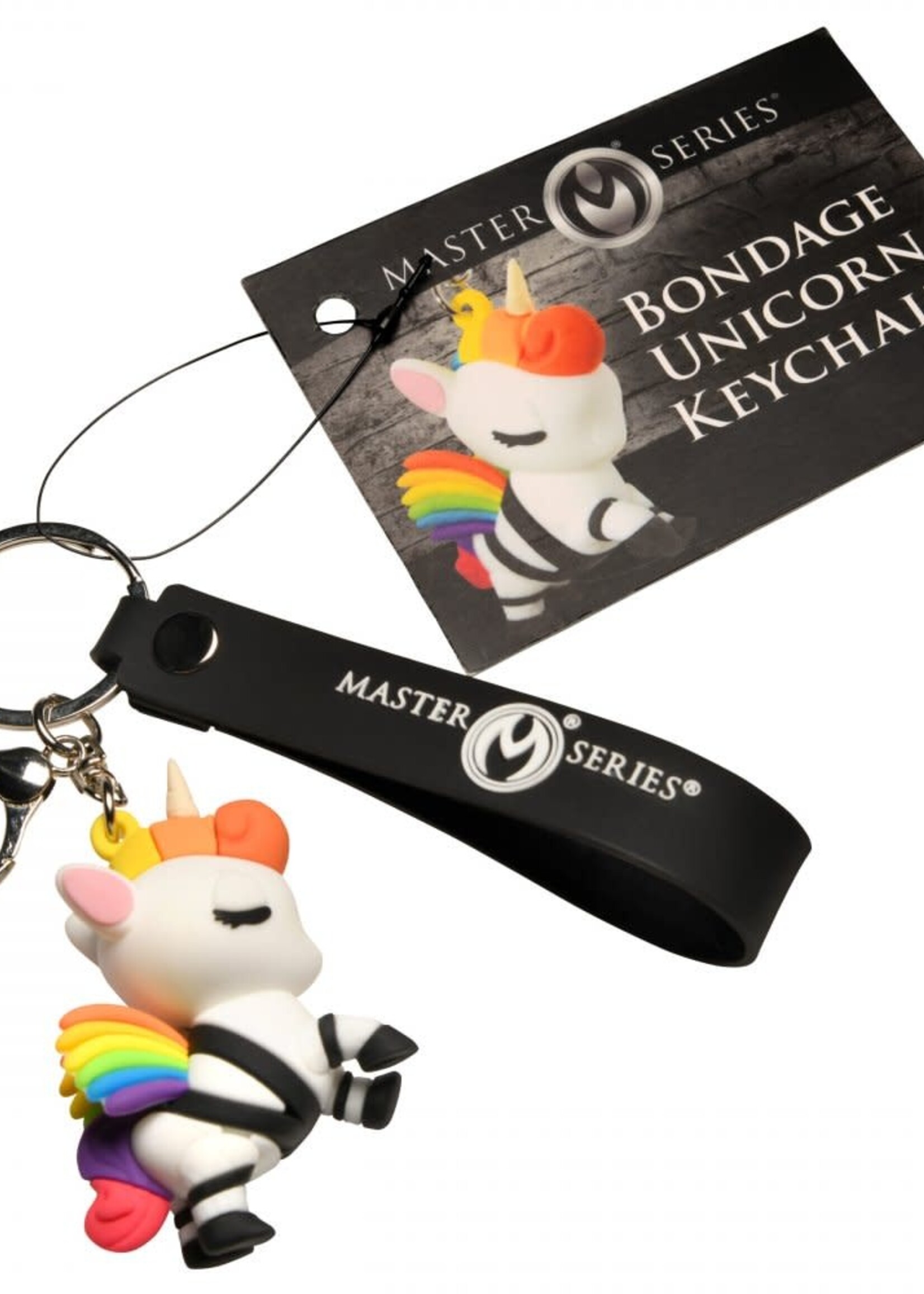 XR Brands Master Series Bondage Unicorn Keychain