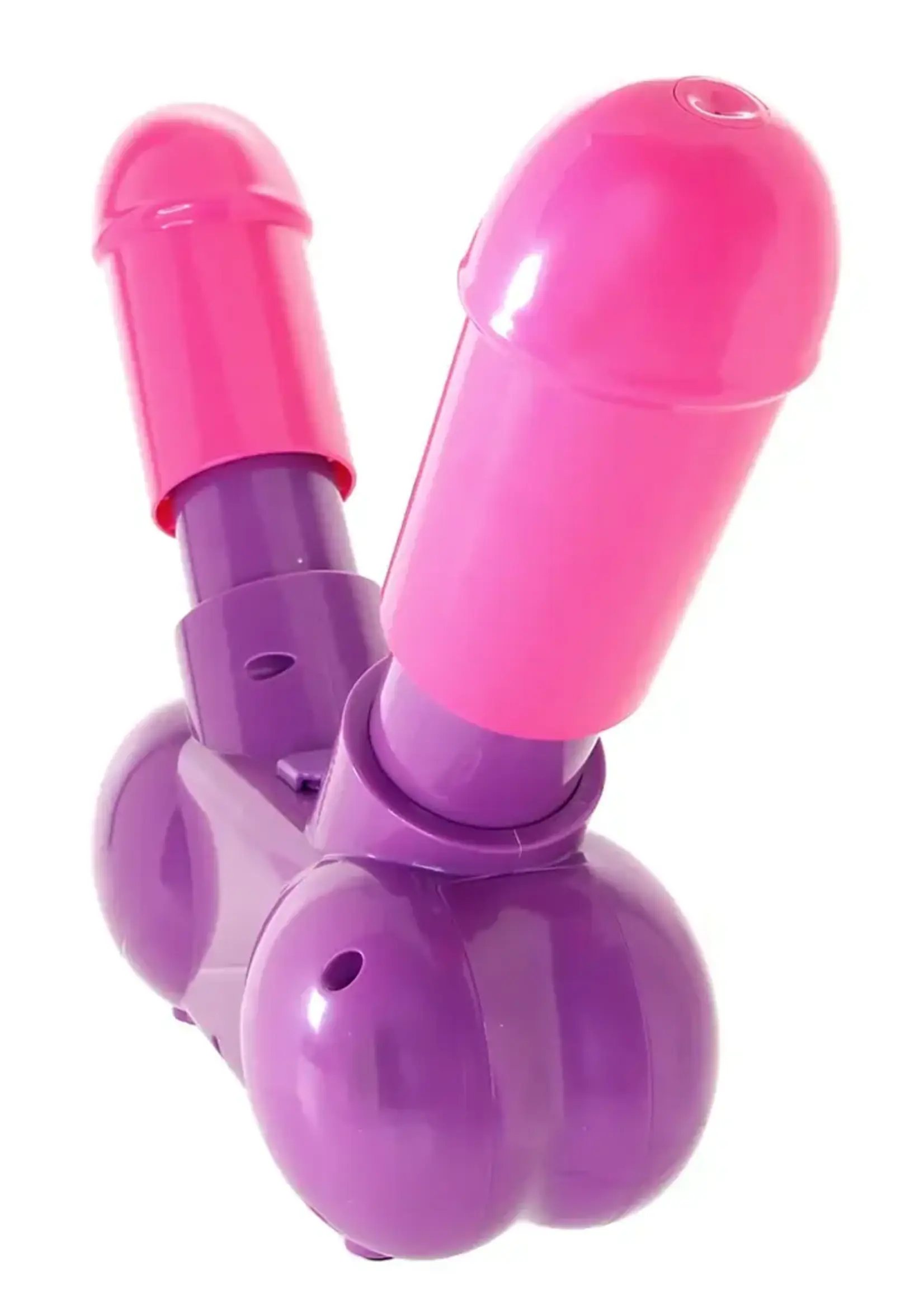 HOTT PRODUCTS Cum Face - Duel Pump Action Penis Game