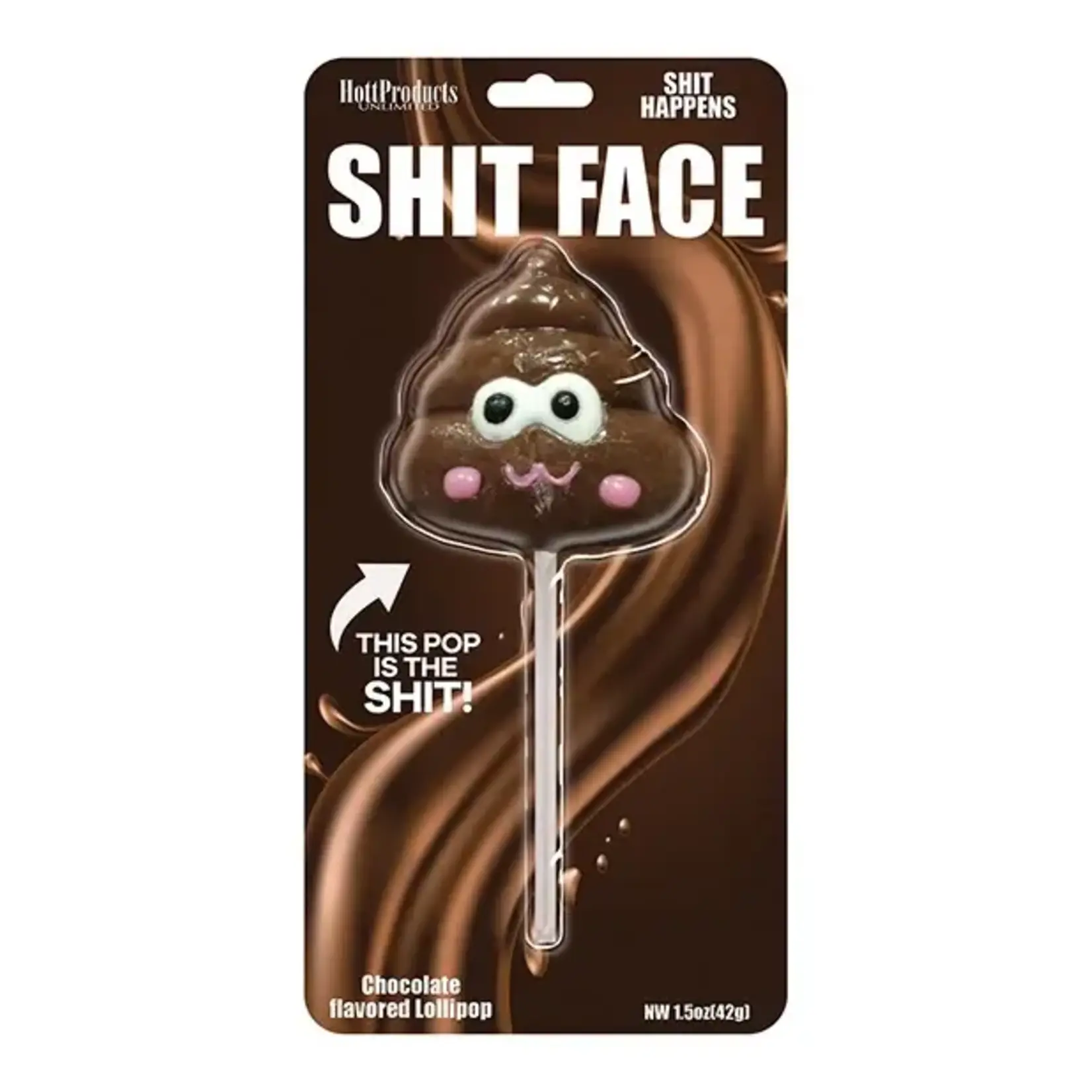 HOTT PRODUCTS Shit Face Chocolate Flavored Poop Pop