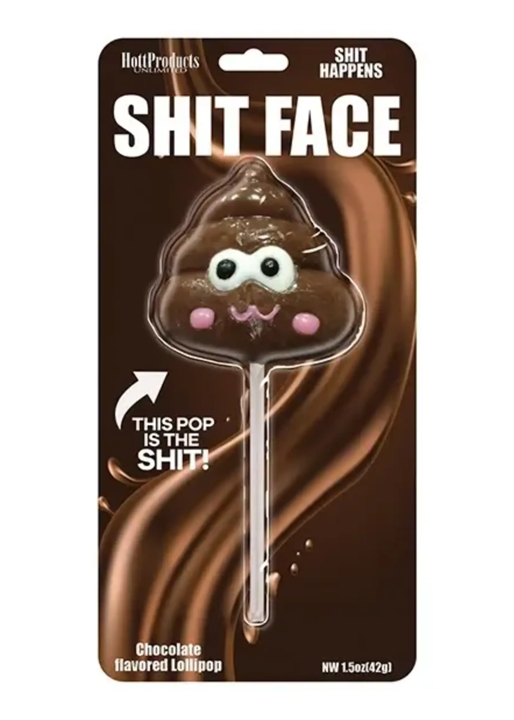 HOTT PRODUCTS Shit Face Chocolate Flavored Poop Pop