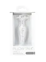 BMS Factory Pillow Talk Fancy Glass Anal Plug - Clear