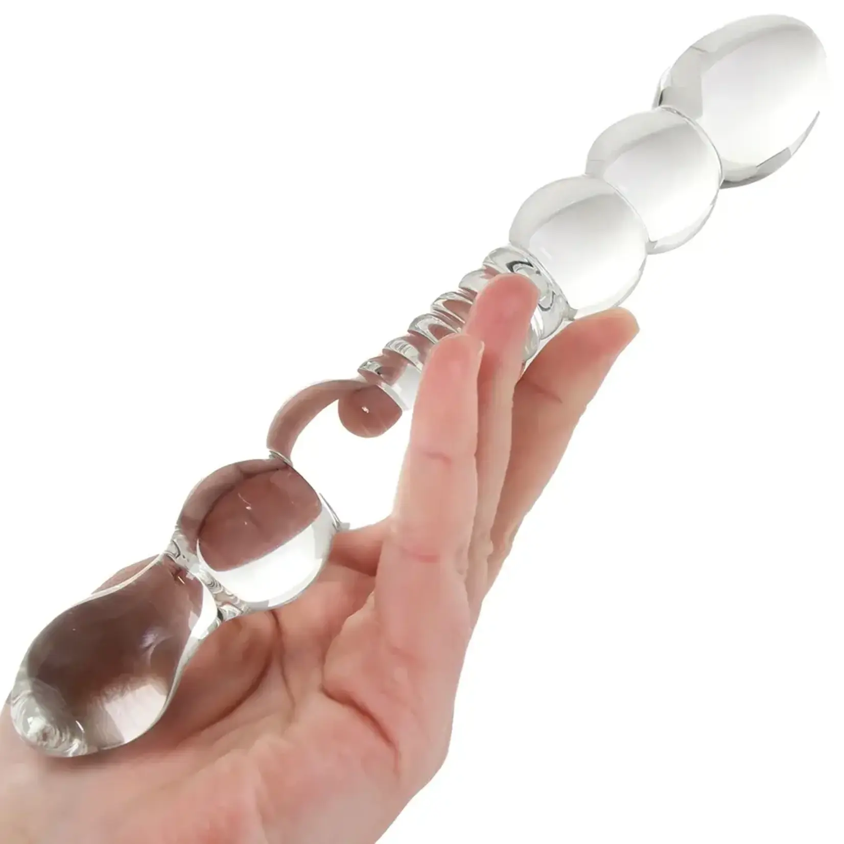 Creative Conceptions Clarity Glass Dildo Elysian Serenade