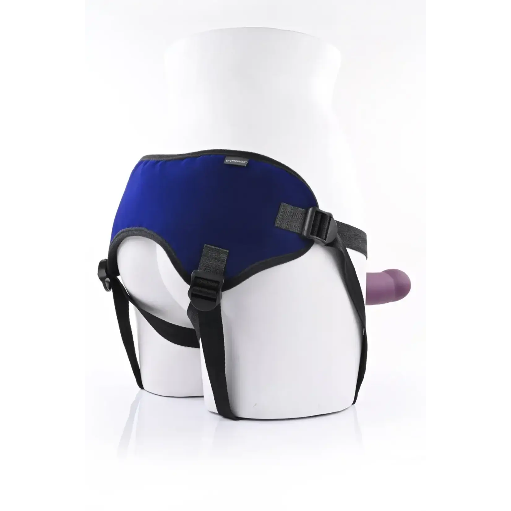 Sportsheets Lush Colbalt Strap On Harness - Blue