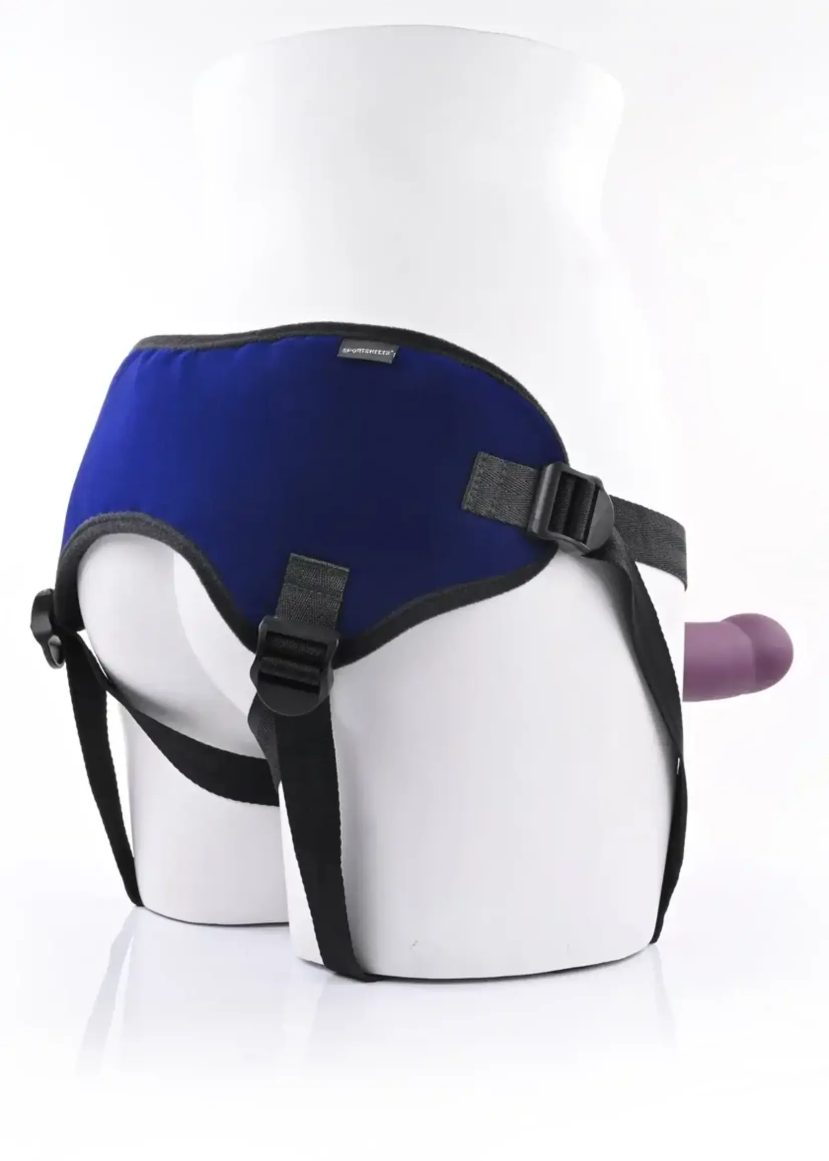 Sportsheets Lush Colbalt Strap On Harness - Blue