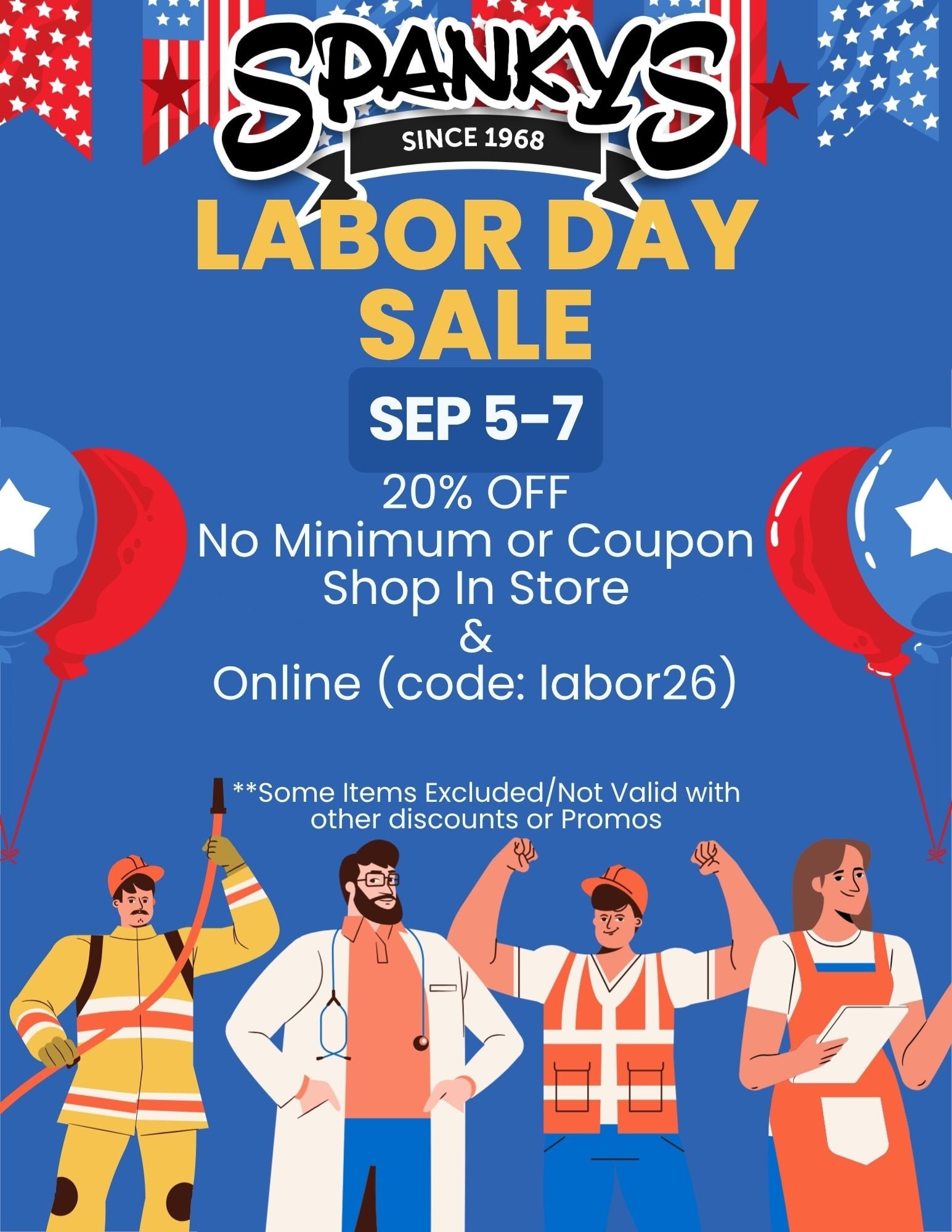 Labor Day Sale!