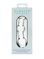 Creative Conceptions Clarity Glass Dildo Utopian Mystique