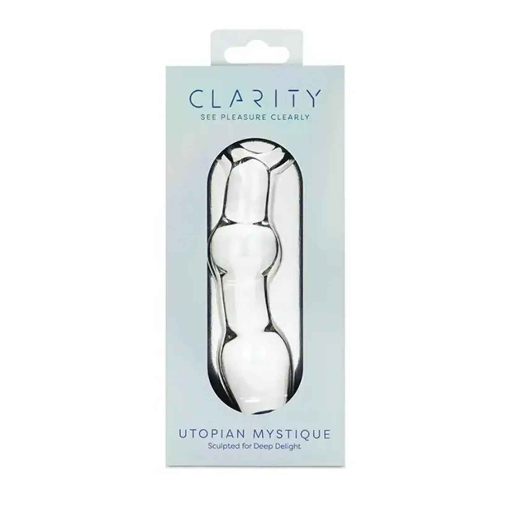 Creative Conceptions Clarity Glass Dildo Utopian Mystique