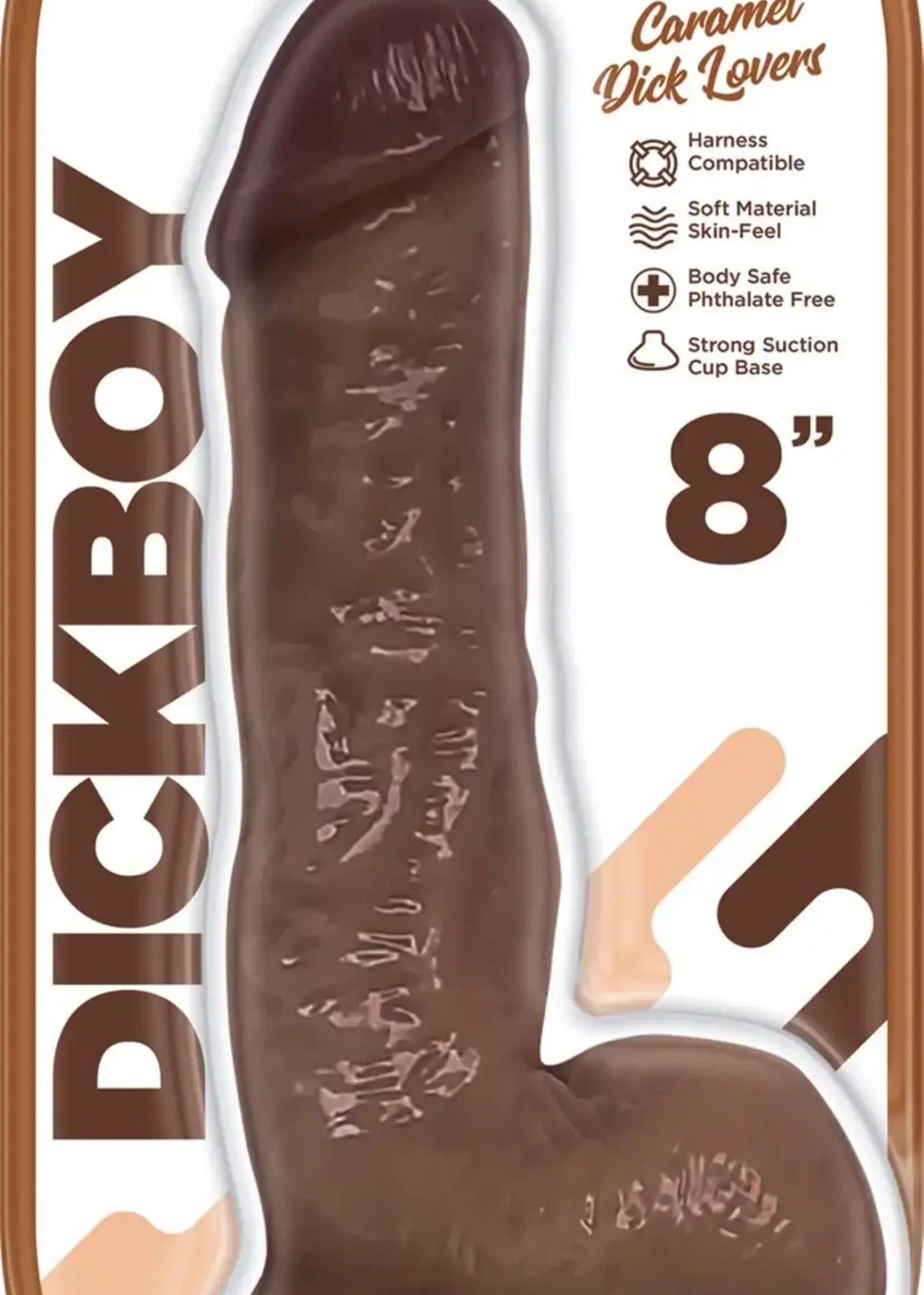 HOTT PRODUCTS Dickboy Skins Dildo 8"